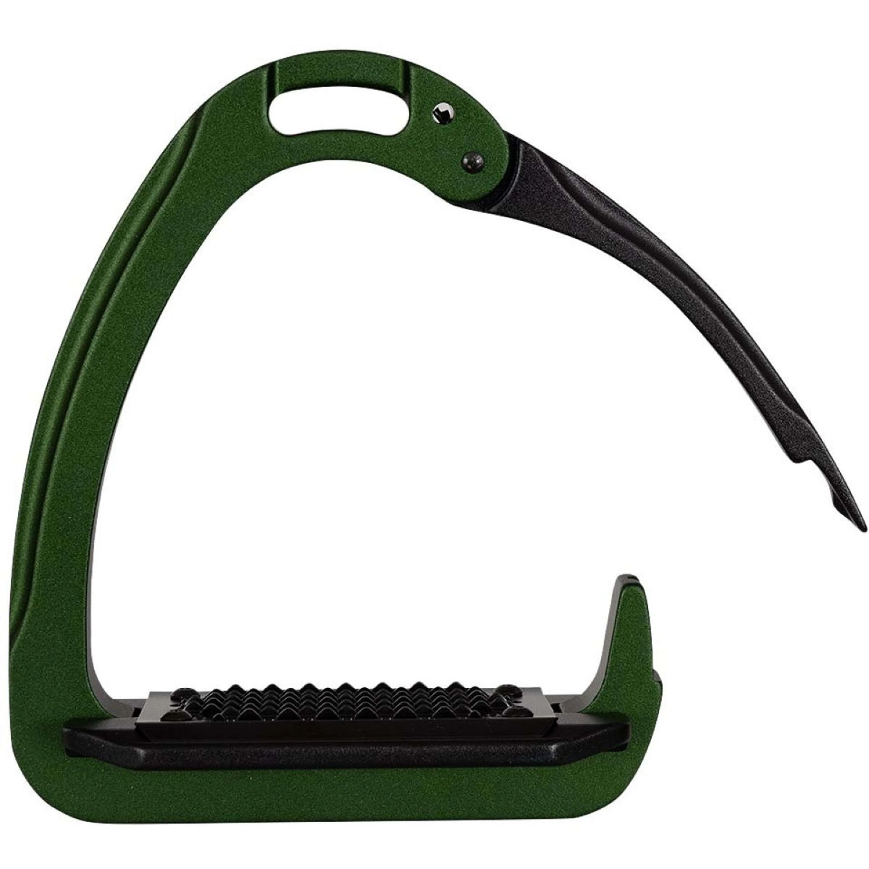 Acavallo Étriers Arena Alu Plus 2.0 Hunter Green/Noir - Image 4