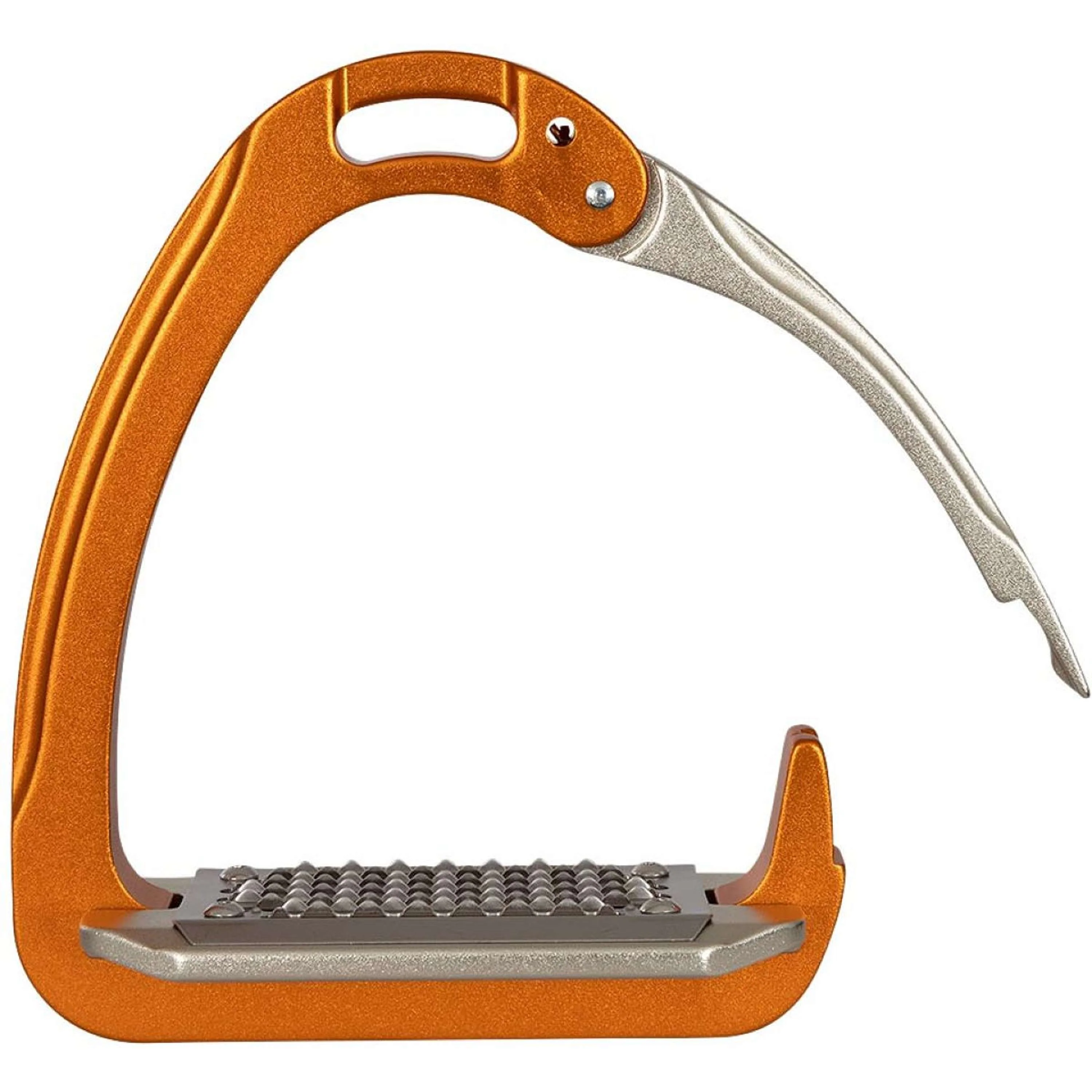 Acavallo Étriers Arena Alu Plus 2.0 Orange/Nickel - Image 4