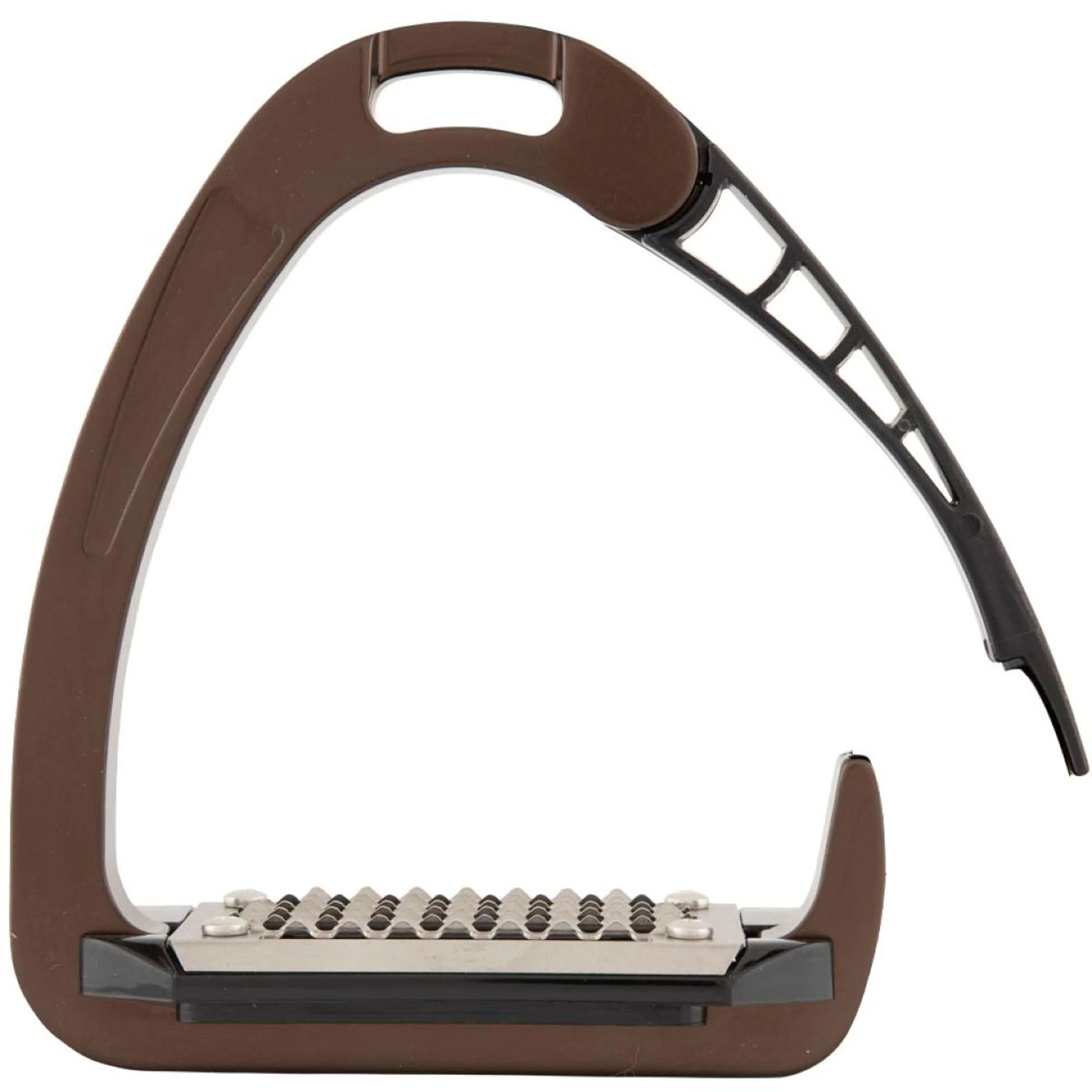 Acavallo Étriers Arena AluPRO Junior Marron/Noir - Image 3