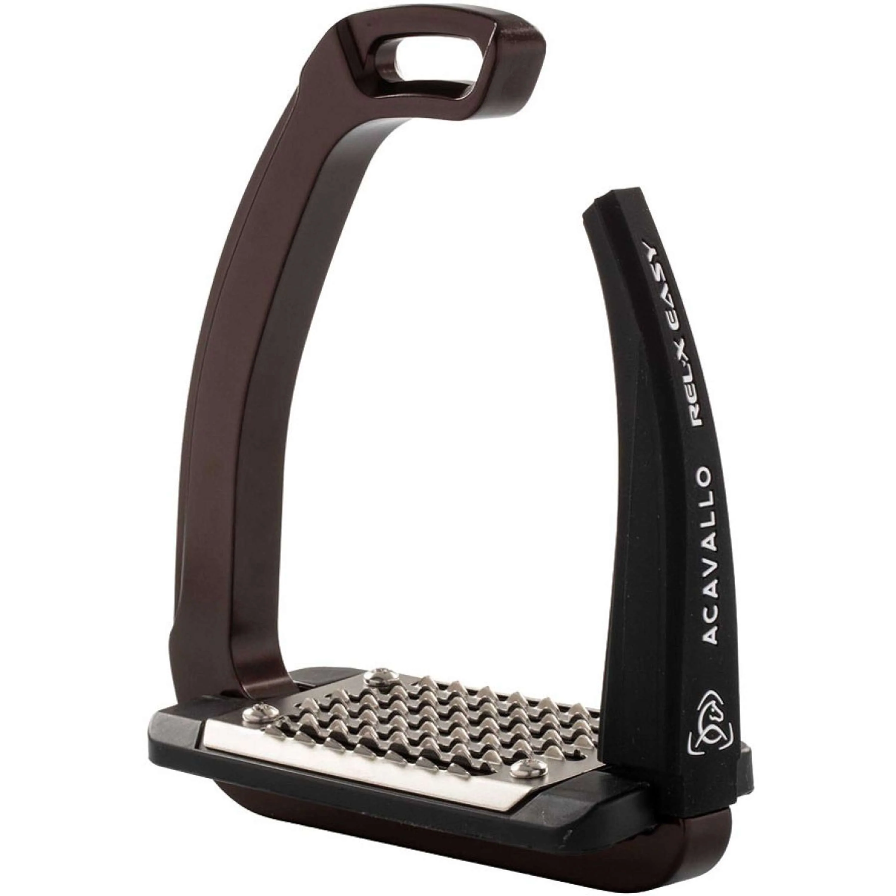 Acavallo Étriers REL-X Easy Marron/Noir - Image 2