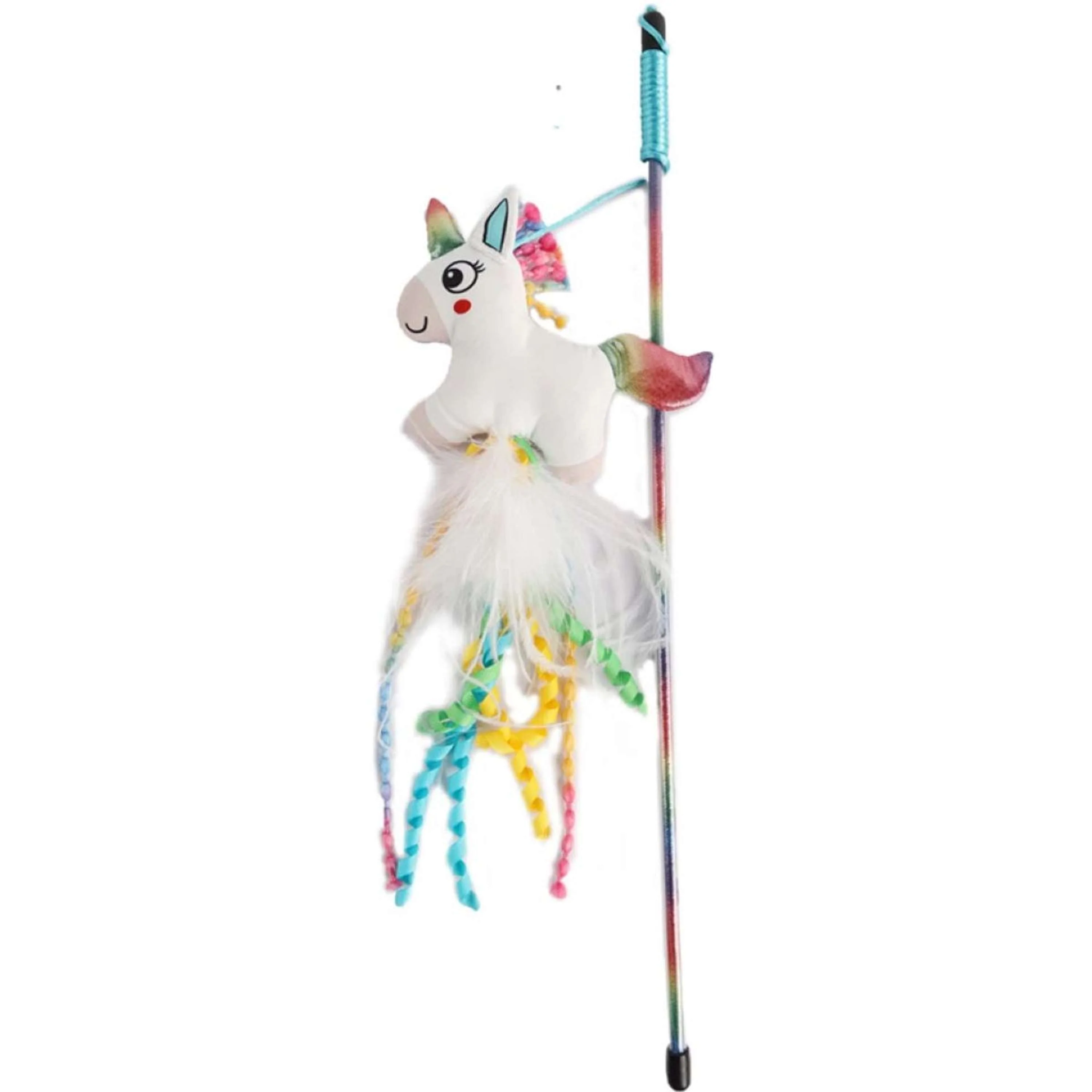 AFP Canne à Pêche pour Chat Catoon Unicorn Unicorn - Image 2