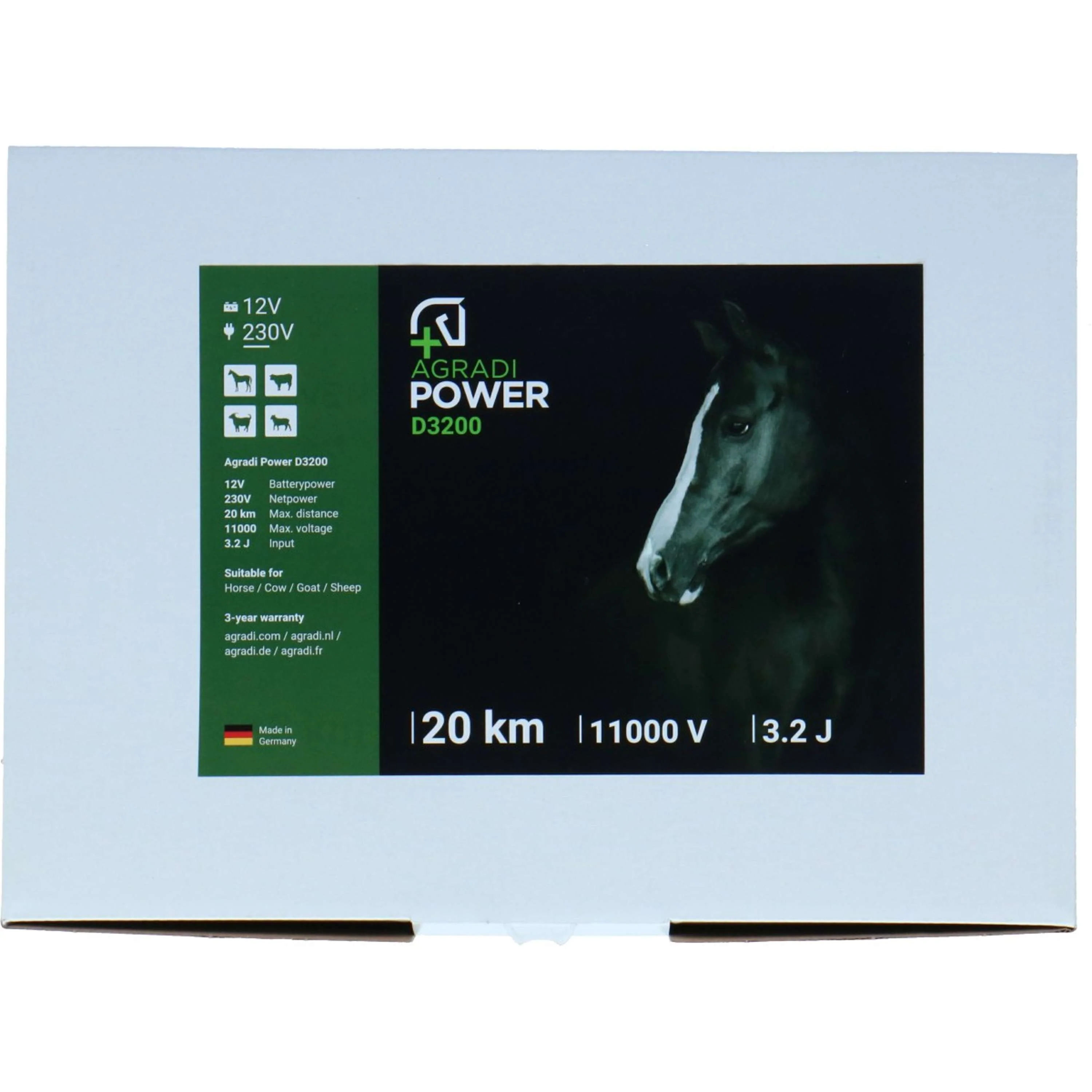 Agradi Duo Power D3200 Électrificateur 3,2 Joule 230V - Image 7