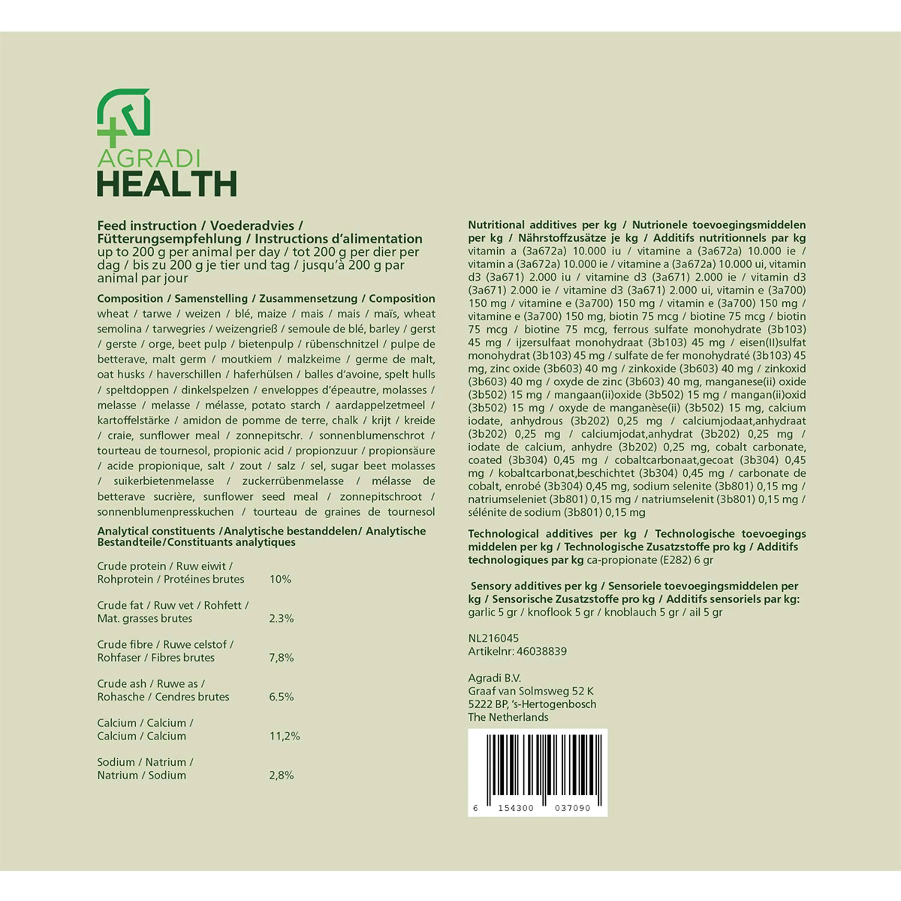 Agradi Health Croquette de Récompense Ail - Image 6