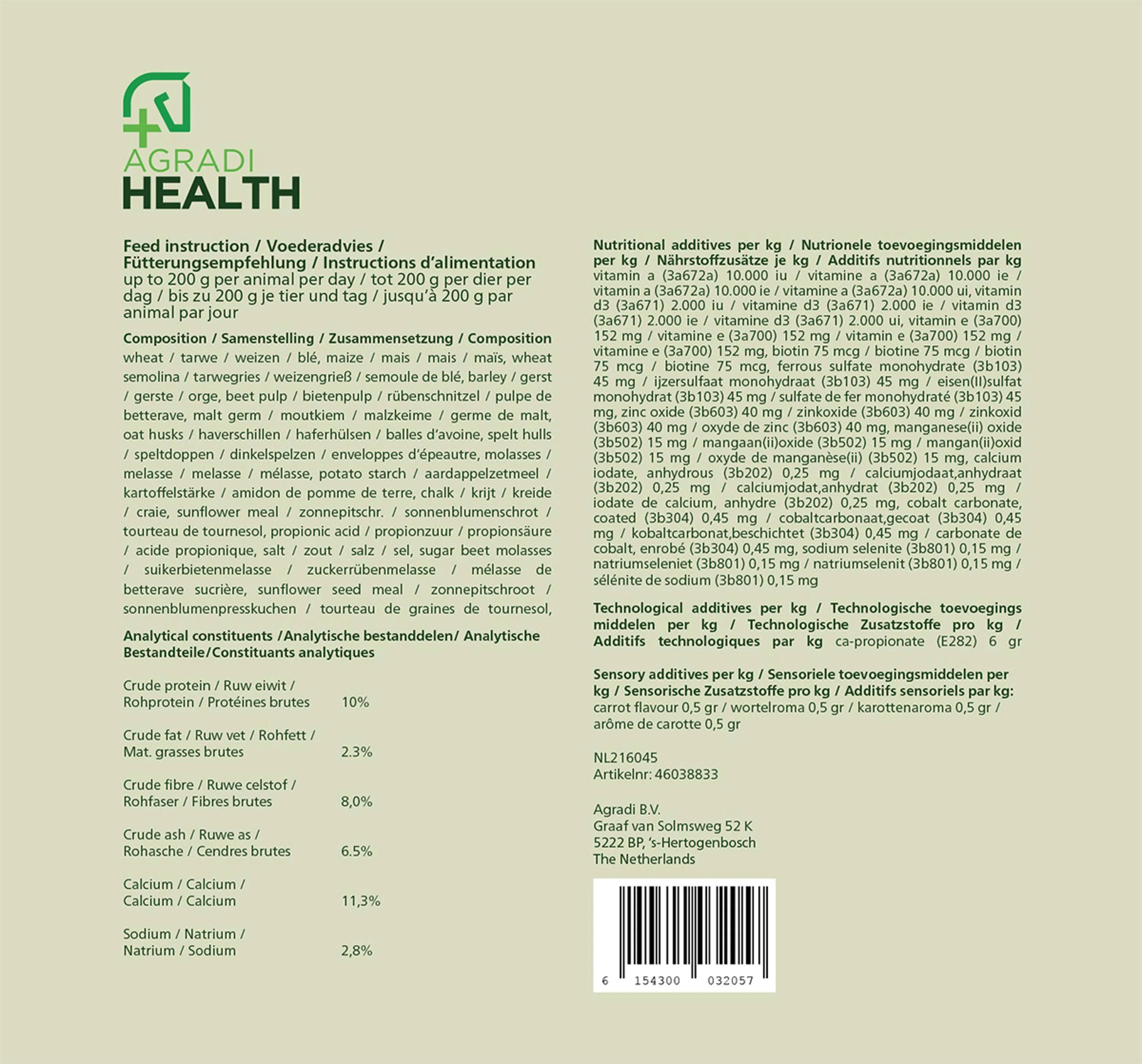 Agradi Health Croquette de Récompense Carotte - Image 6