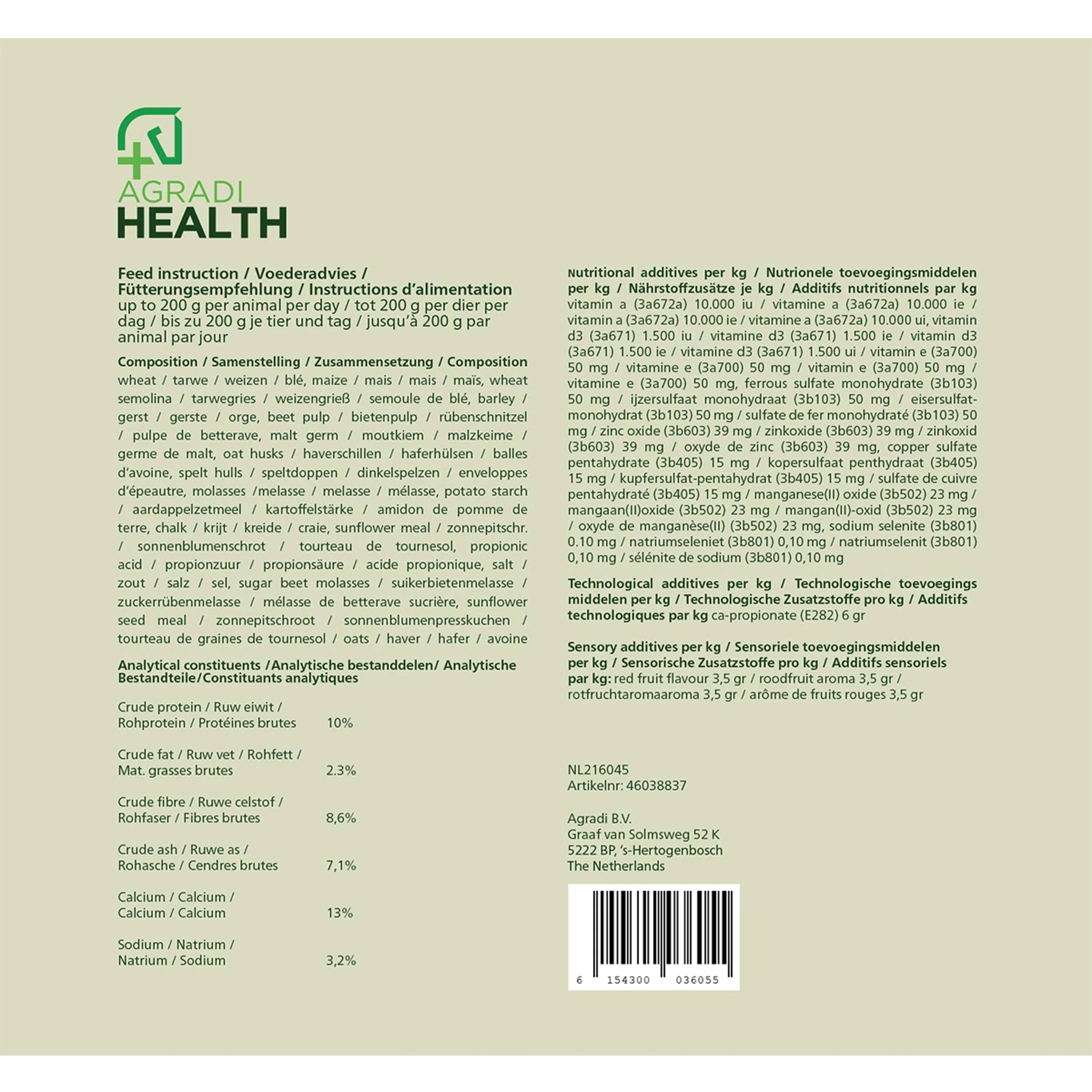 Agradi Health Croquette de Récompense Fruits - Image 6