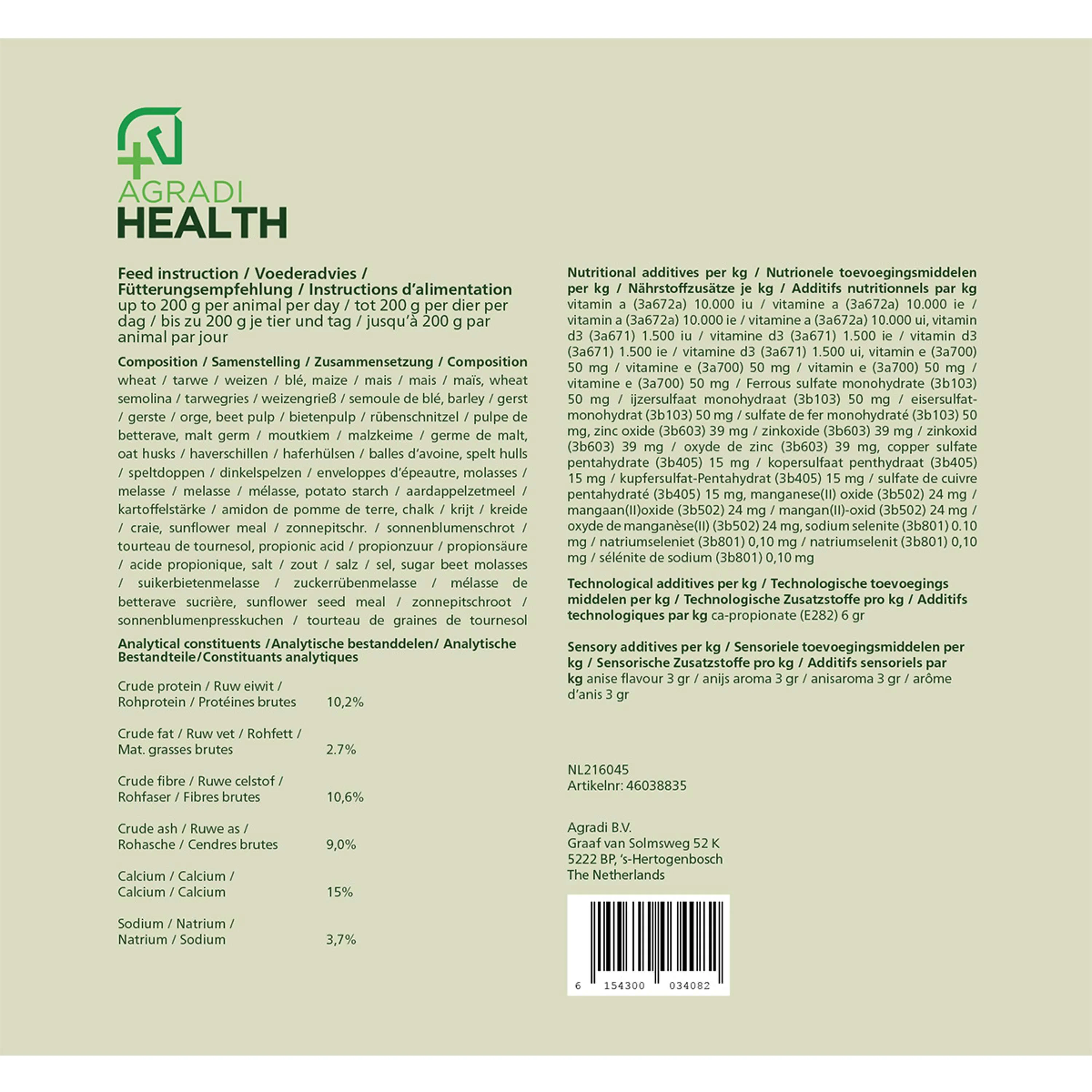 Agradi Health Croquette de Récompense Herbes - Image 6