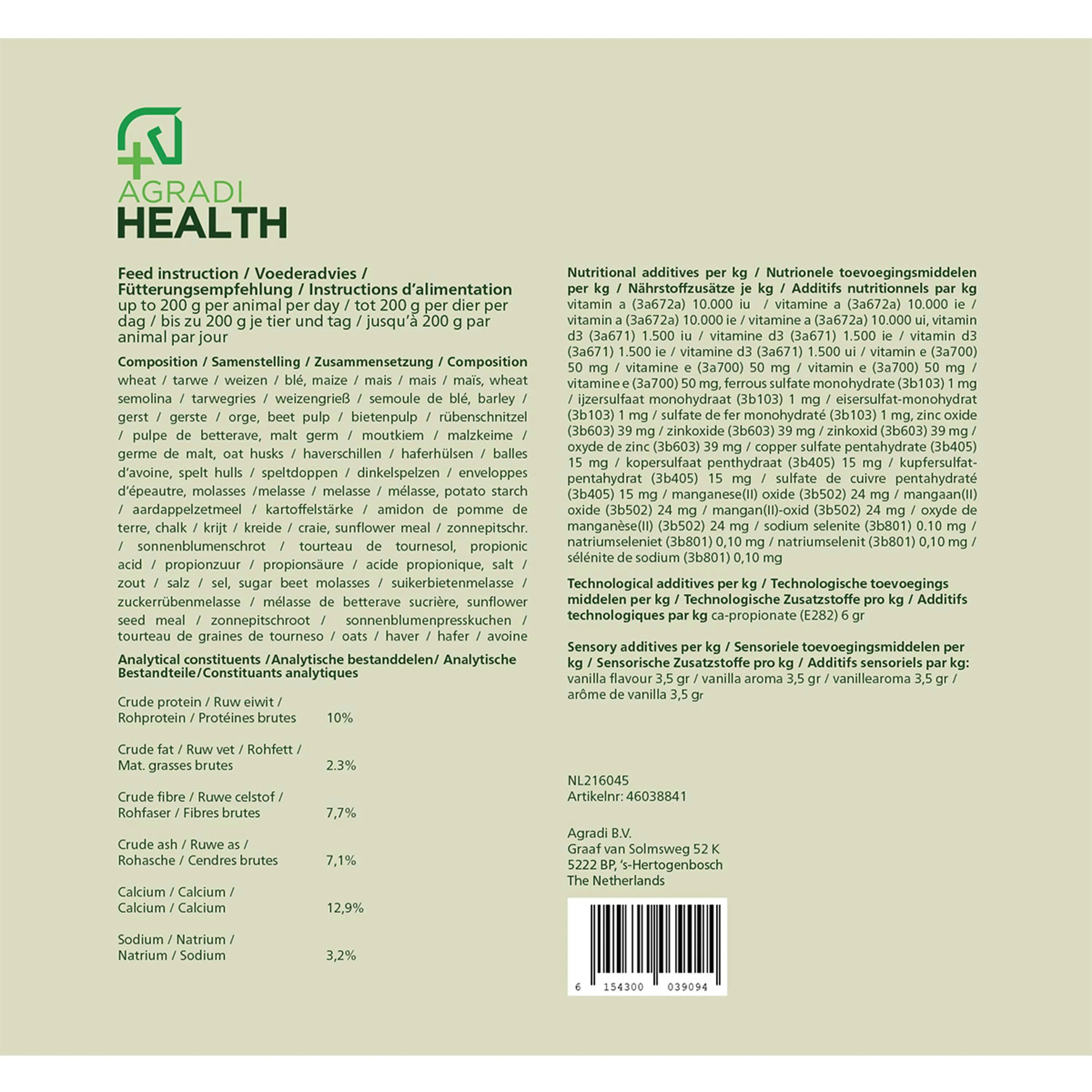Agradi Health Croquette de Récompense Vanilla - Image 6