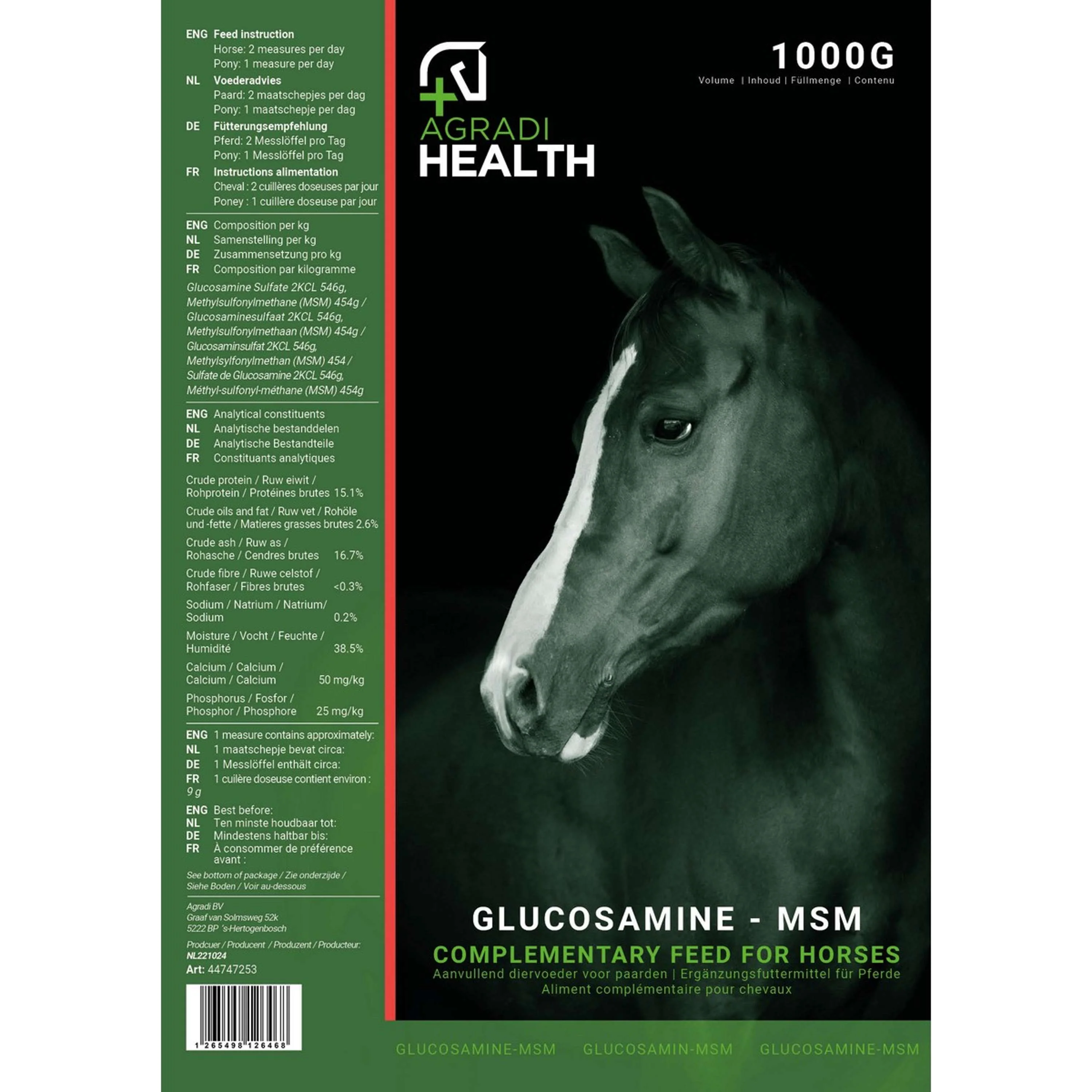 Agradi Health Glucosamine-MSM - Image 3