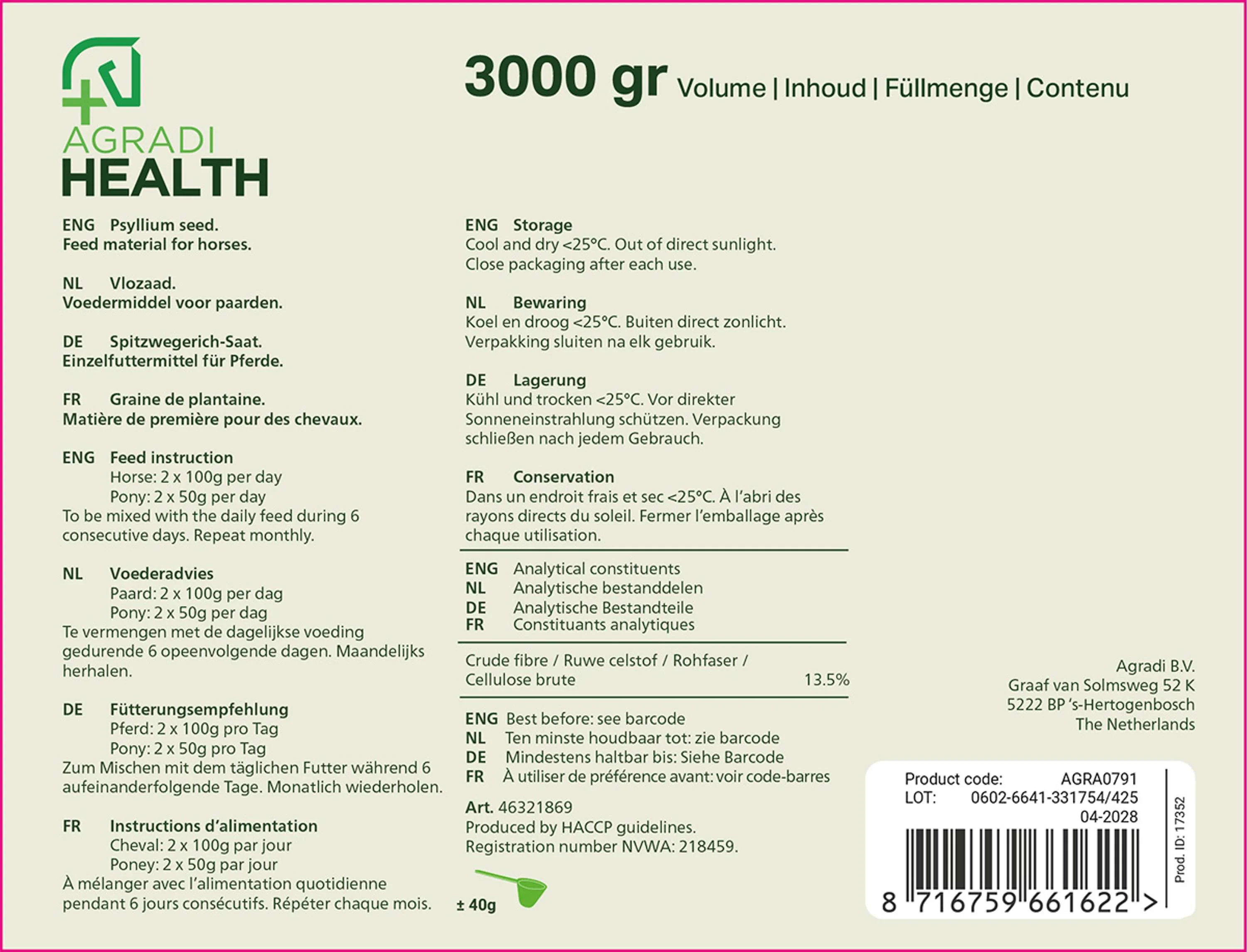 Agradi Health Psyllium - Image 10