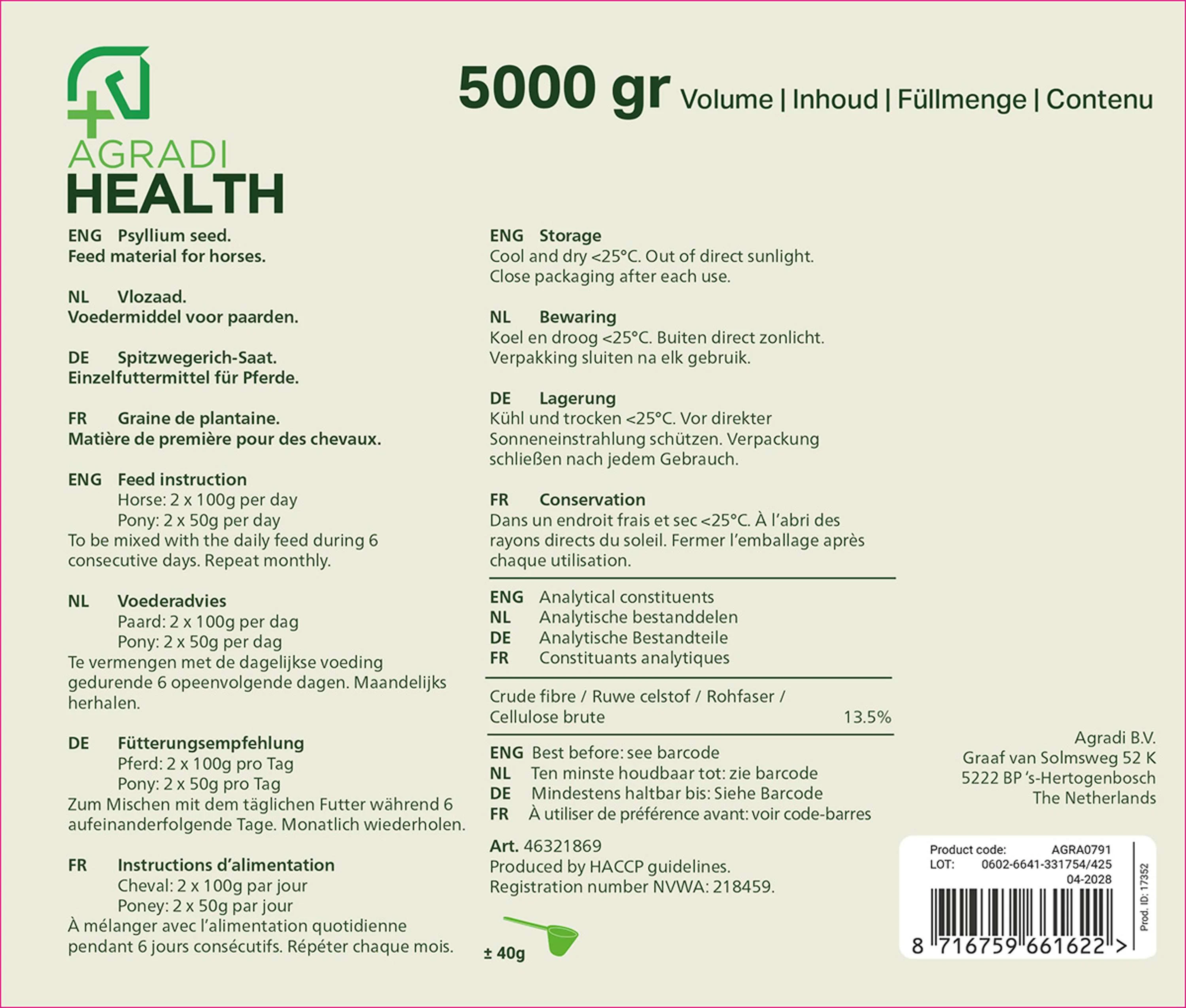 Agradi Health Psyllium - Image 14