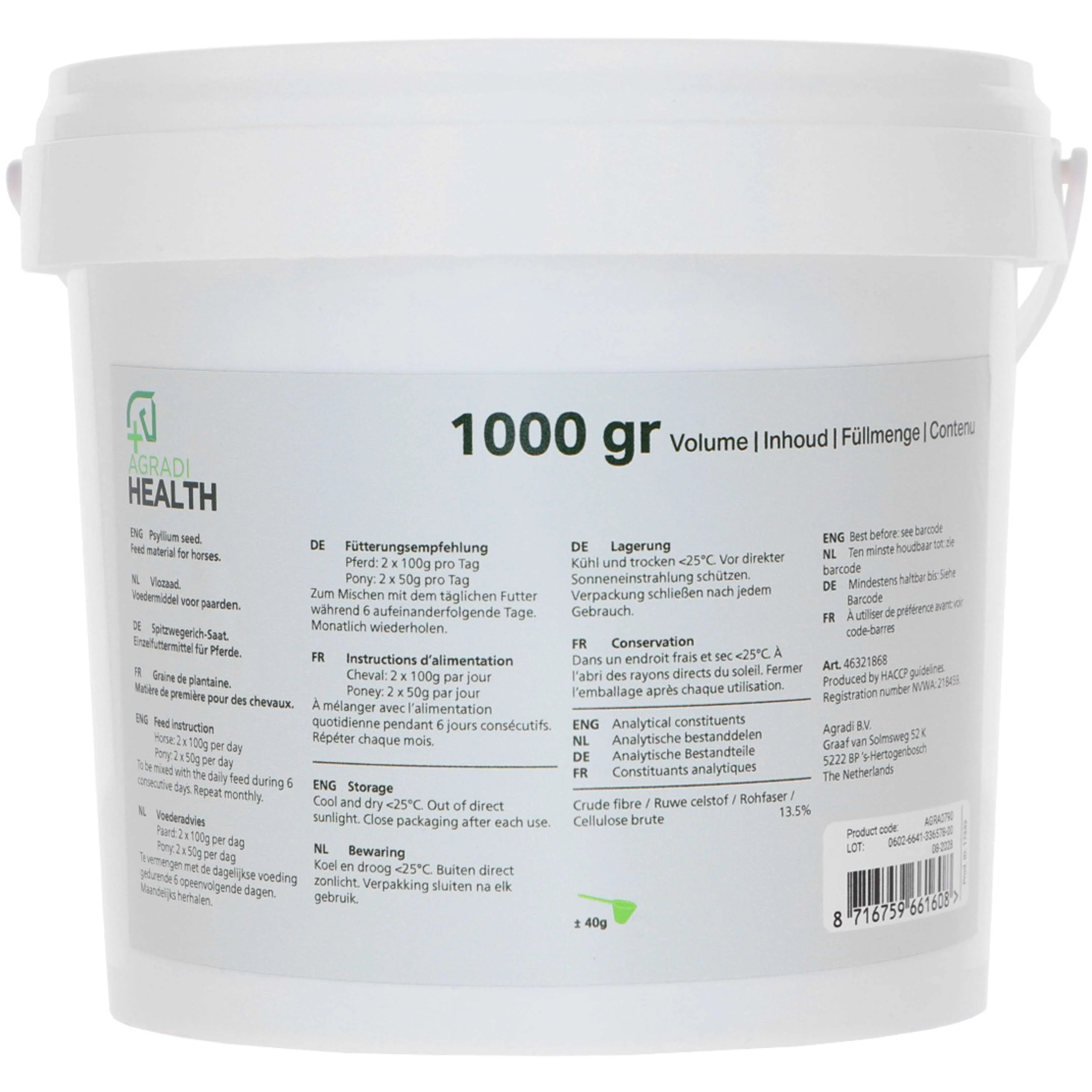 Agradi Health Psyllium - Image 4