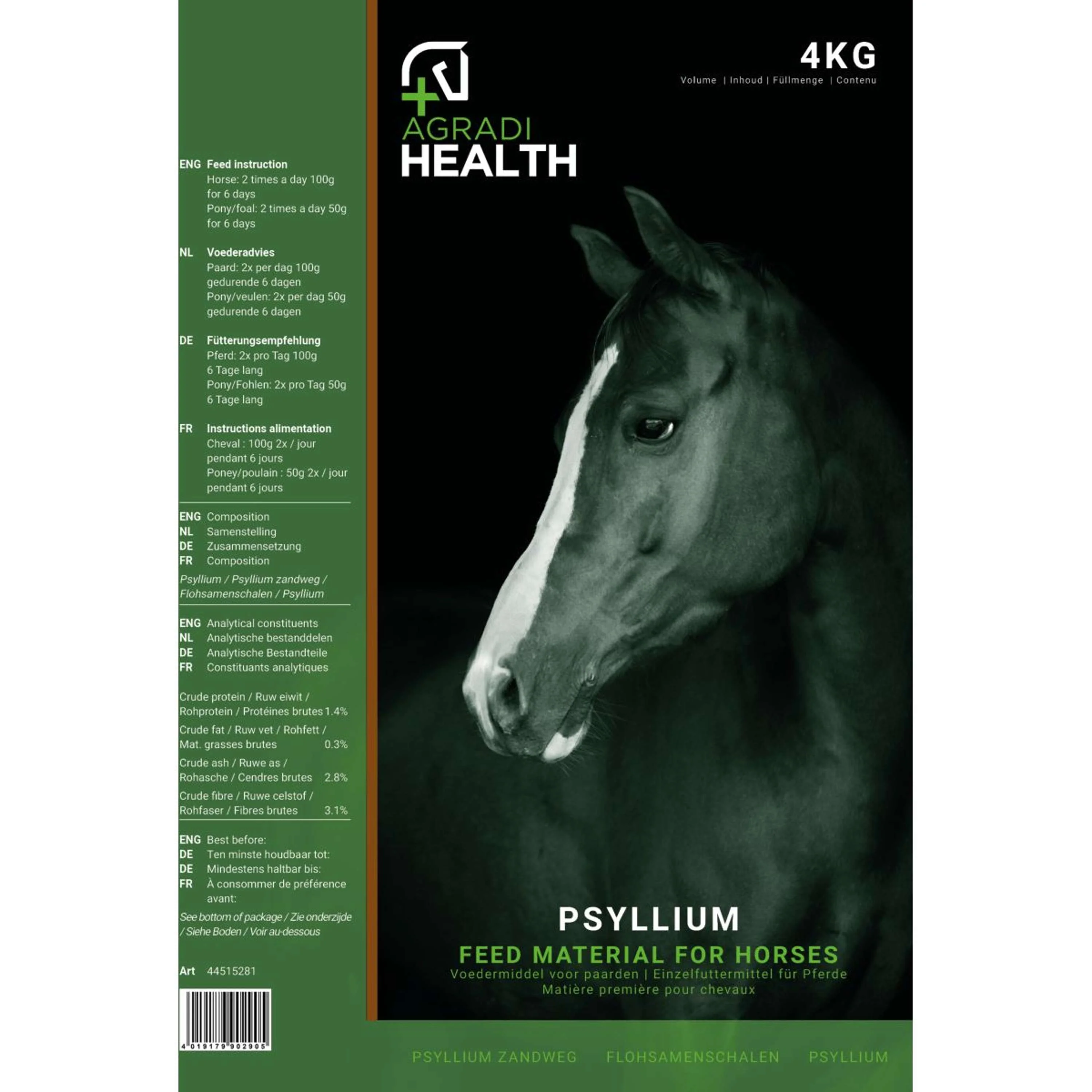 Agradi Health Psyllium Fibres Anti-Sable - Image 4