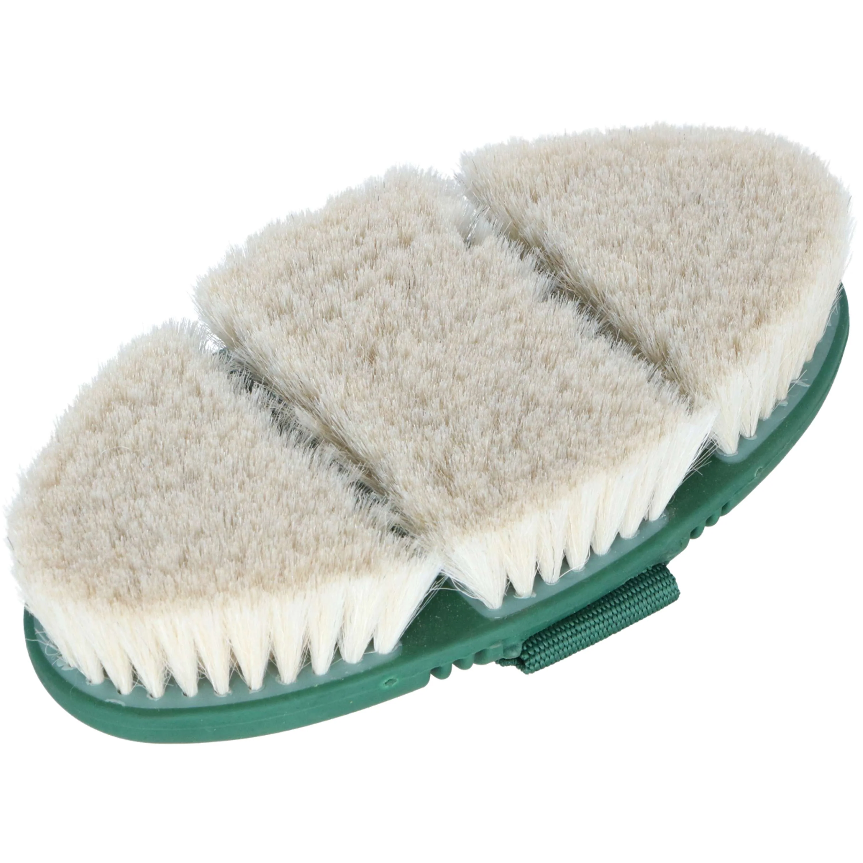 Agradi Horse Brosse Lustrante Flex Poil de Chèvre Fir Green - Image 2