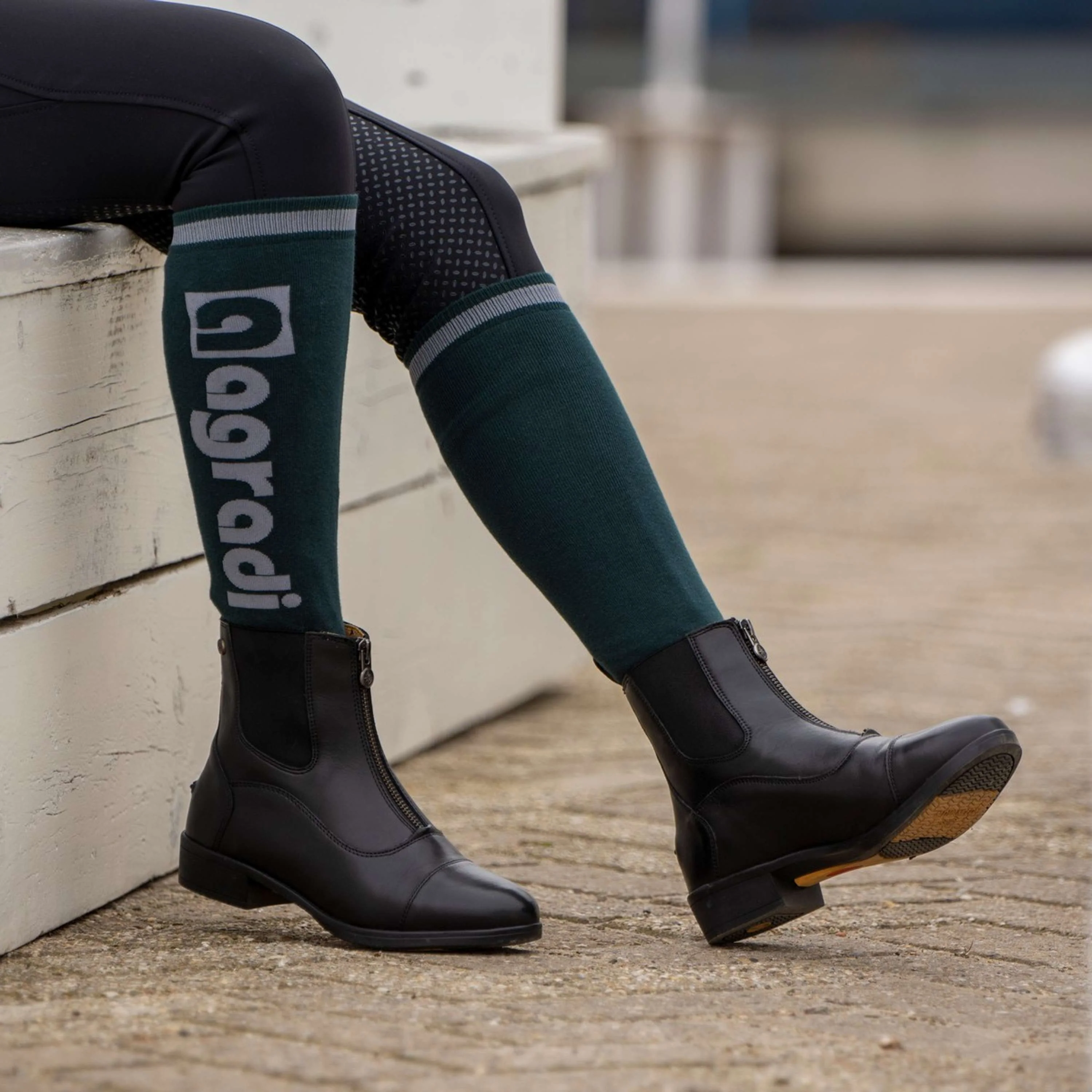 Agradi Horse Chaussettes Green Woods - Image 8