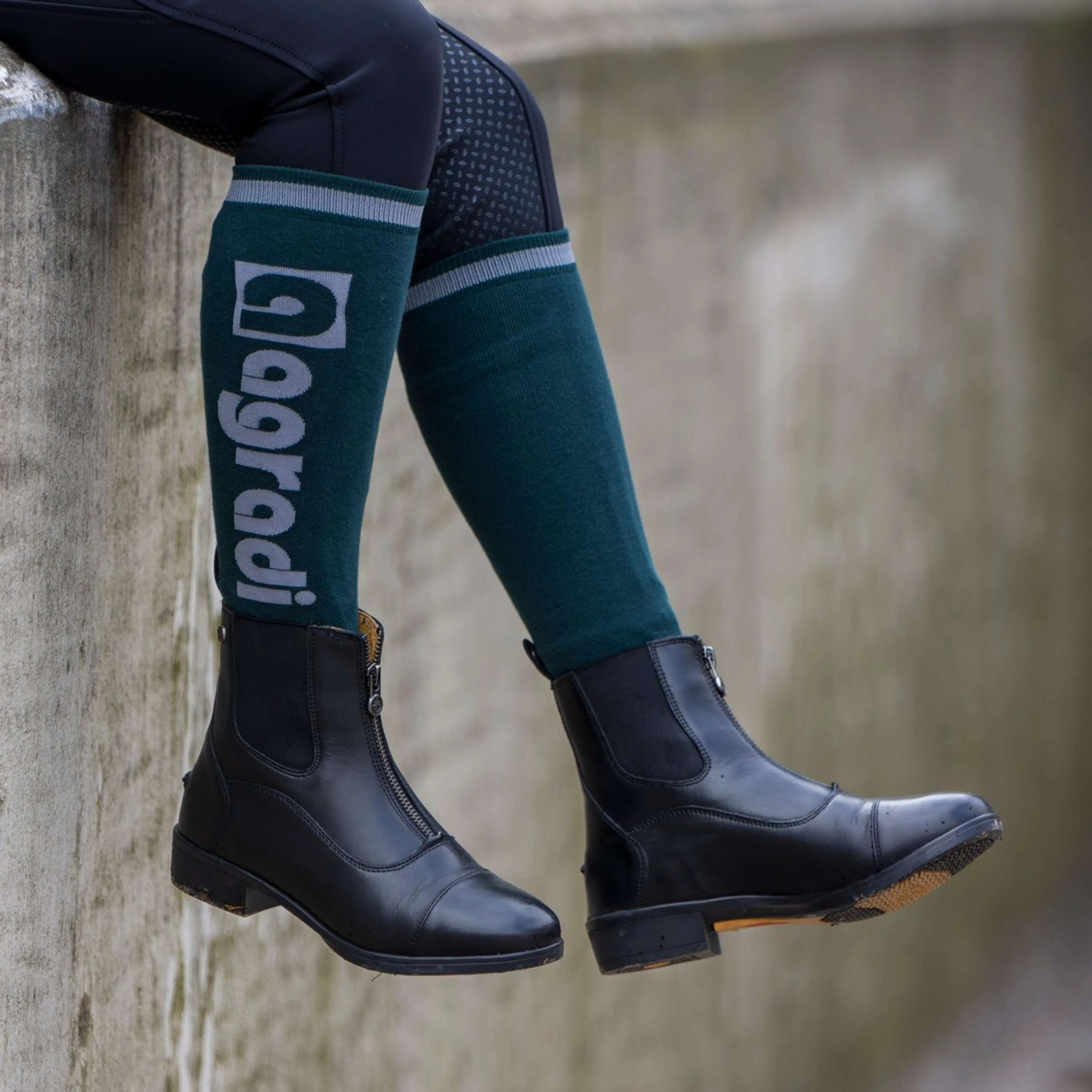 Agradi Horse Chaussettes Green Woods - Image 9