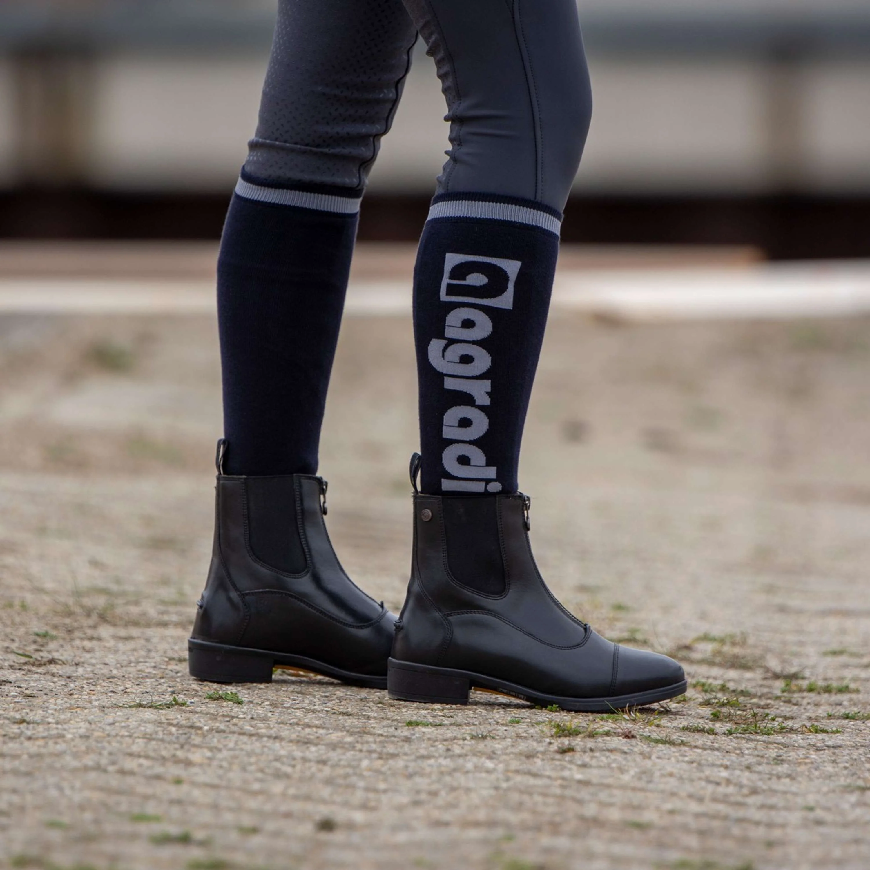Agradi Horse Chaussettes Moon Indigo - Image 9