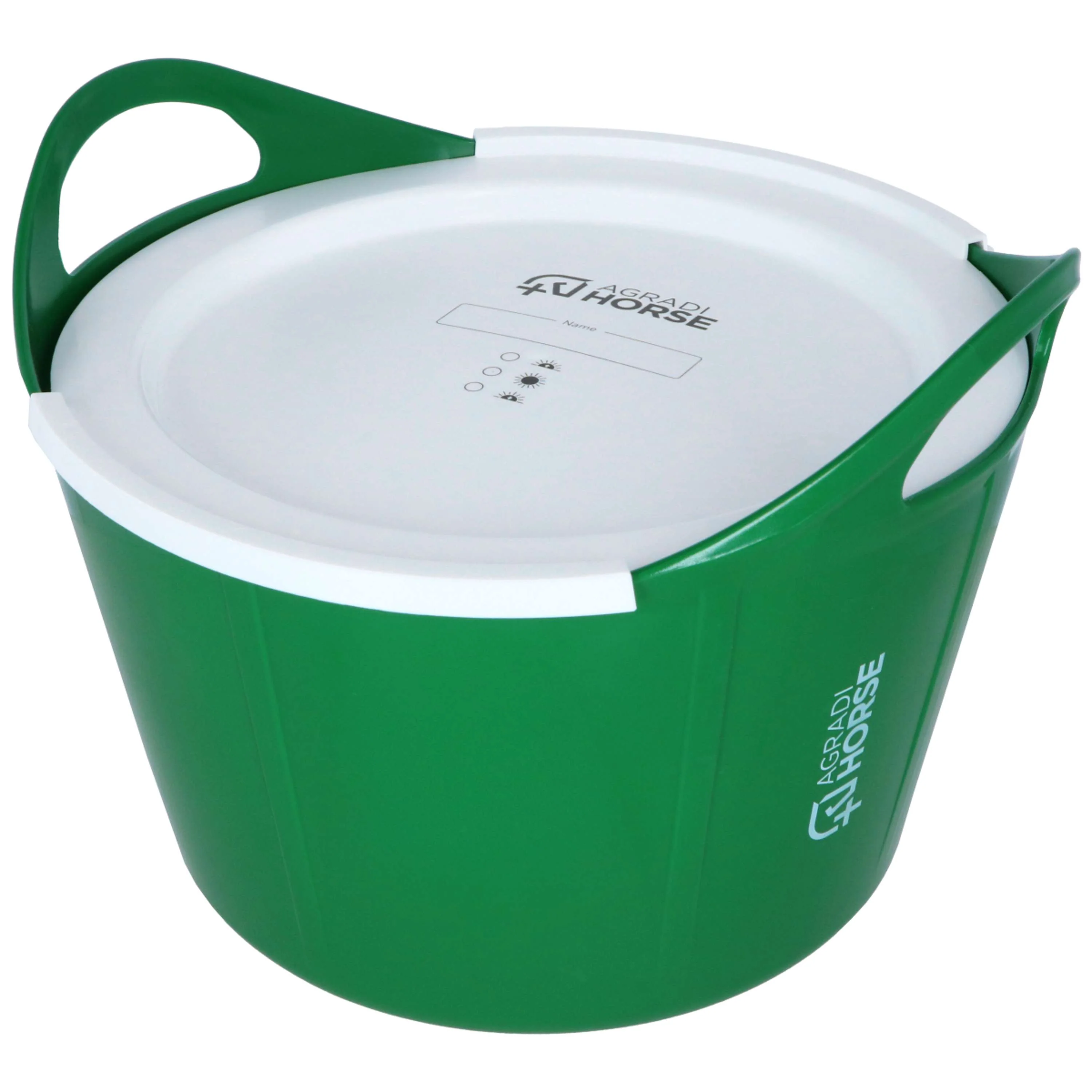 Agradi Horse Couvercle pour seau flexible Blanc - Image 3