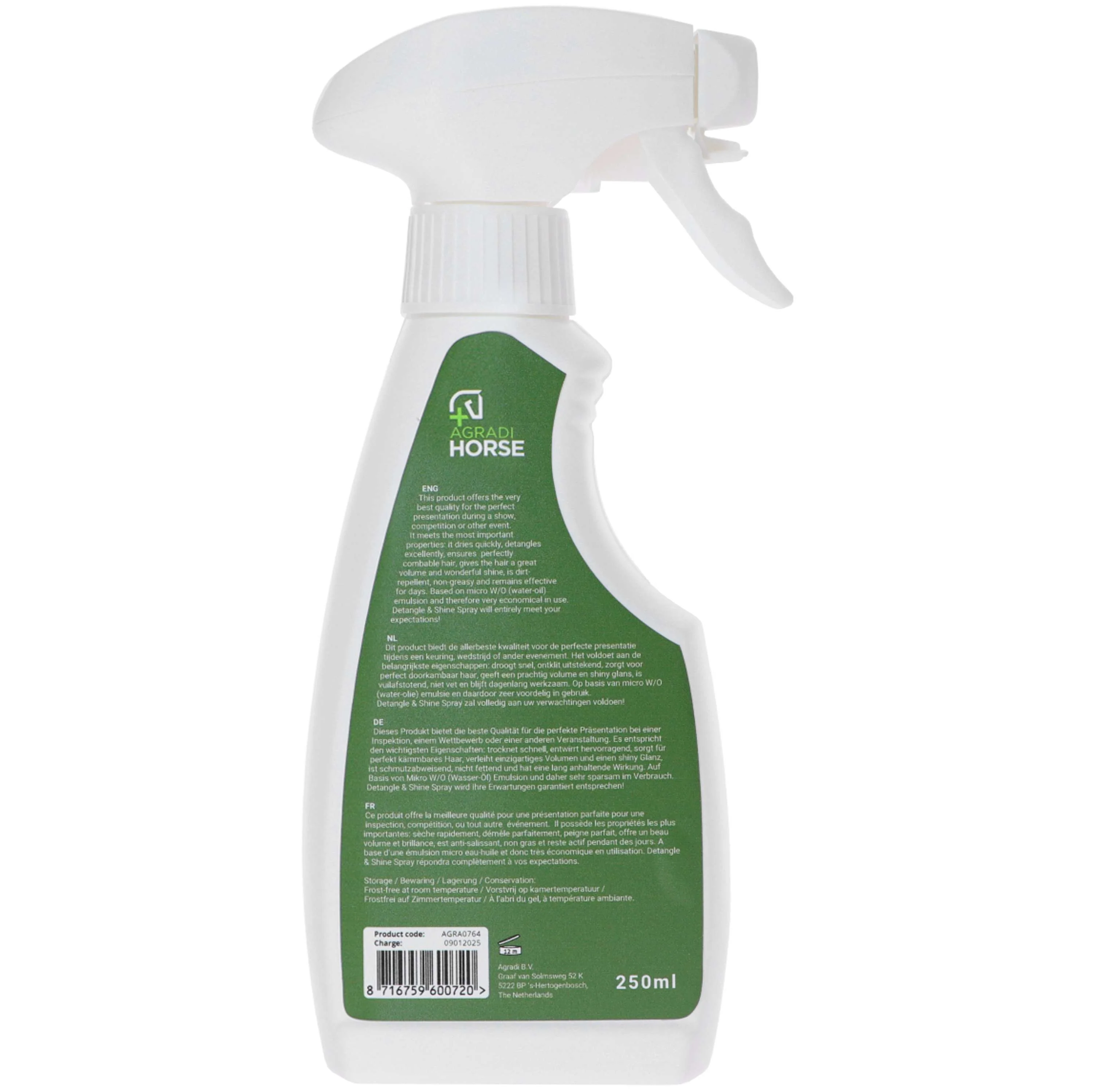 Agradi Horse Detangle & Shine Spray - Image 5