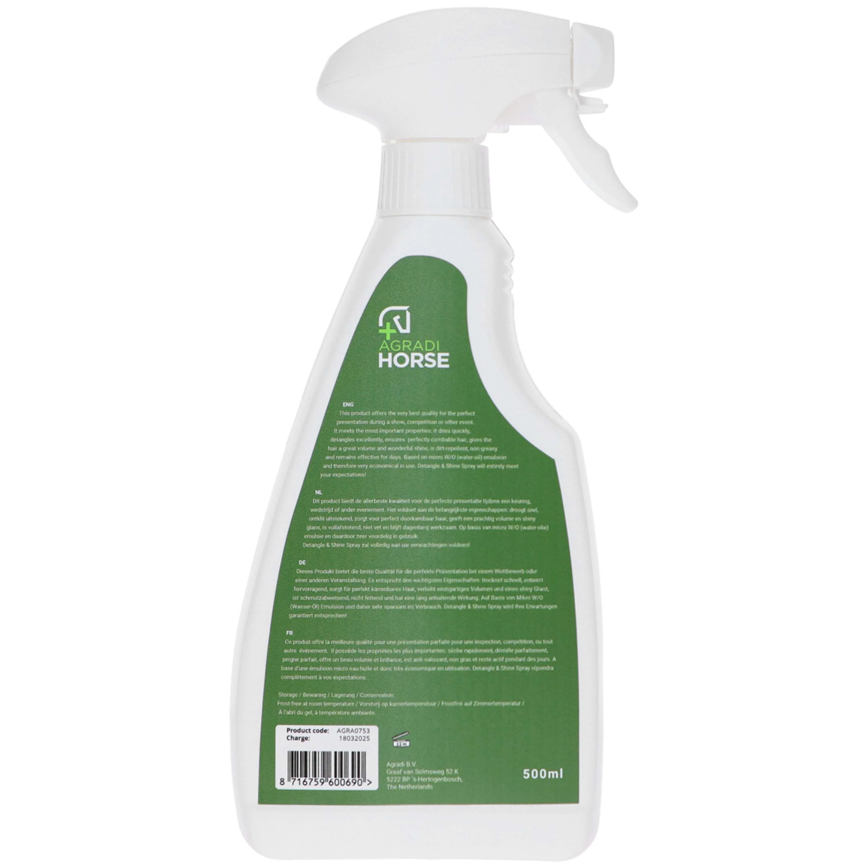 Agradi Horse Detangle & Shine Spray - Image 7