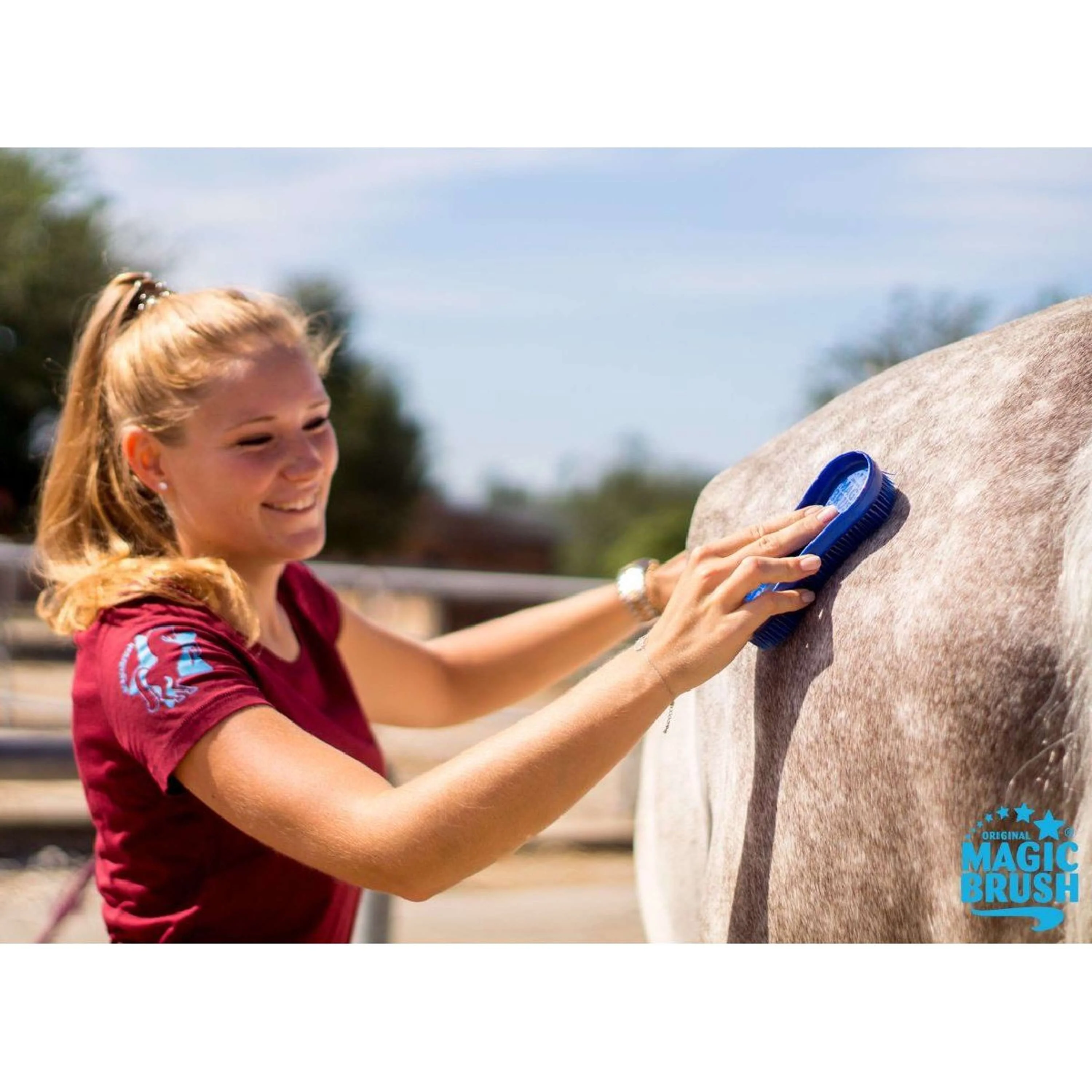 Agradi Horse Magic Brush Brosse Vert Foncé - Image 5