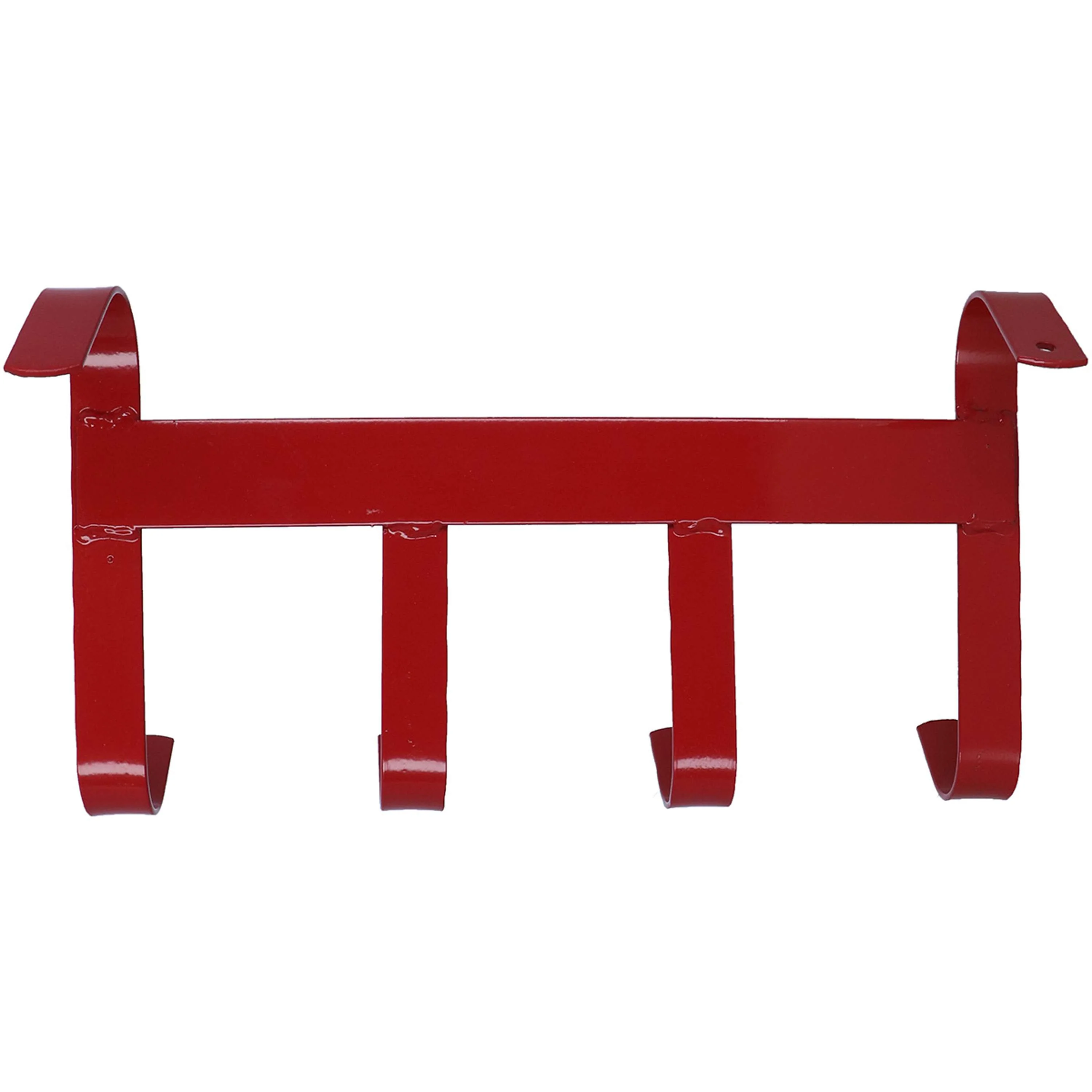Agradi Horse Porte-Bride avec 4 Crochets Rouge - Image 2