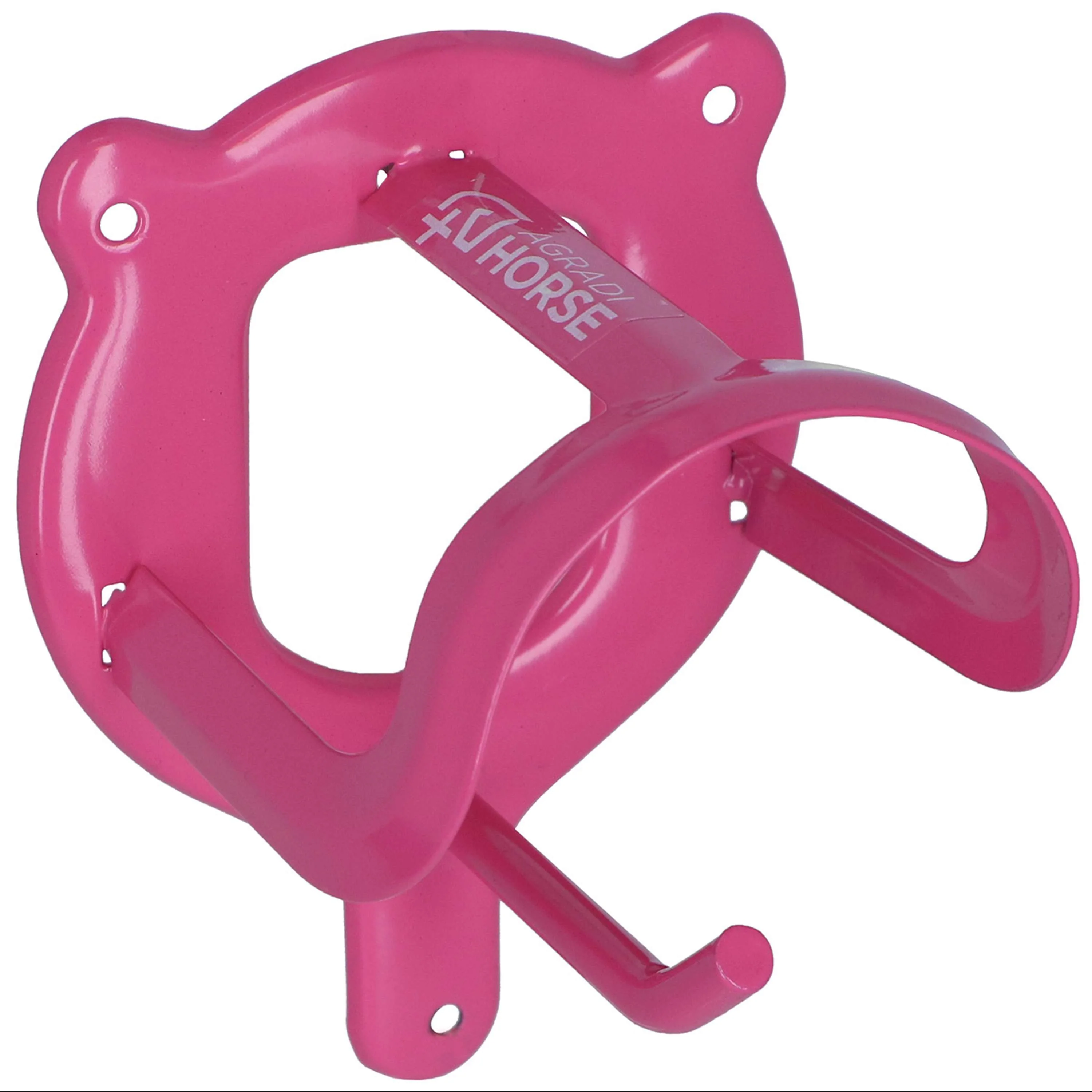 Agradi Horse Porte-Bride Métal Rose - Image 3