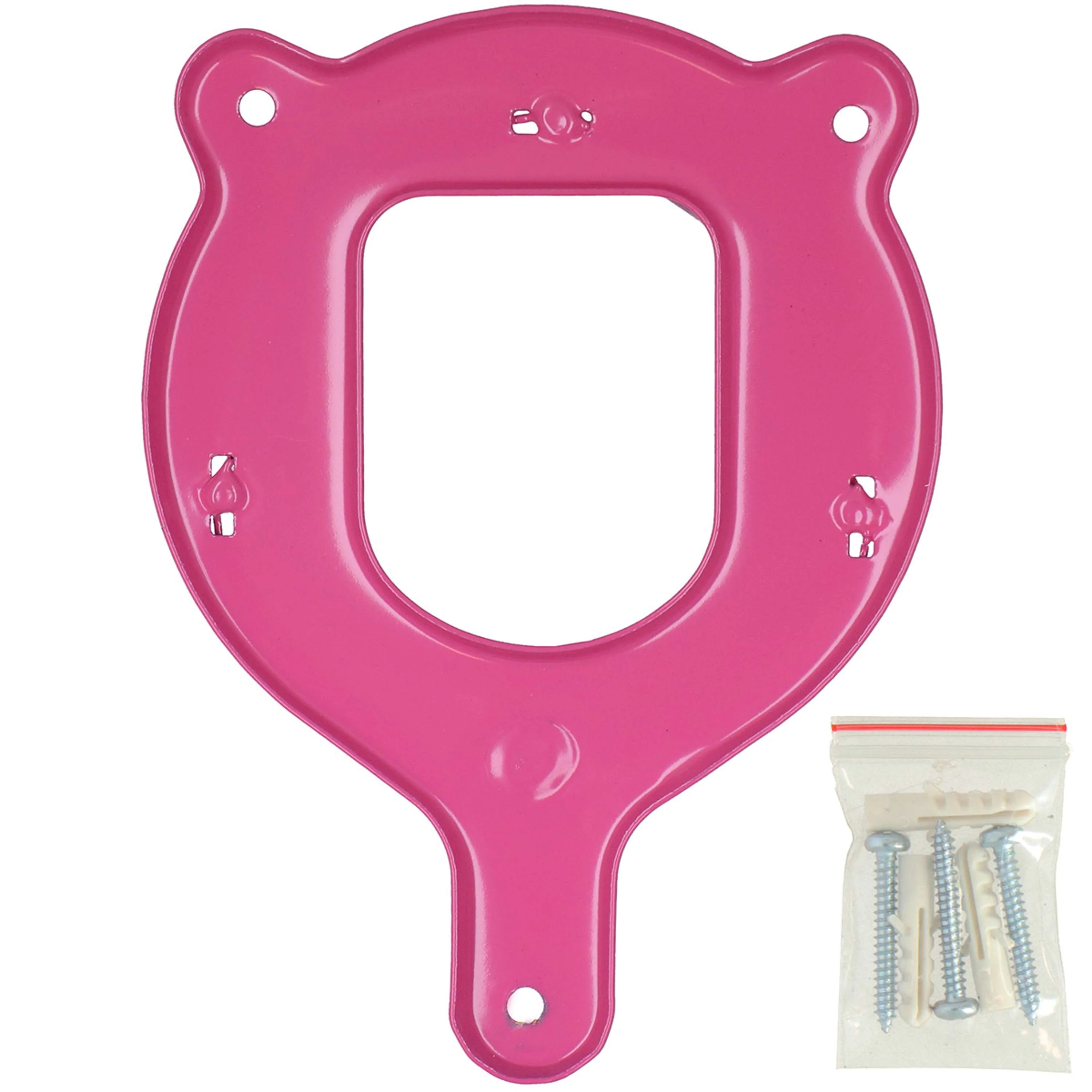 Agradi Horse Porte-Bride Métal Rose - Image 4
