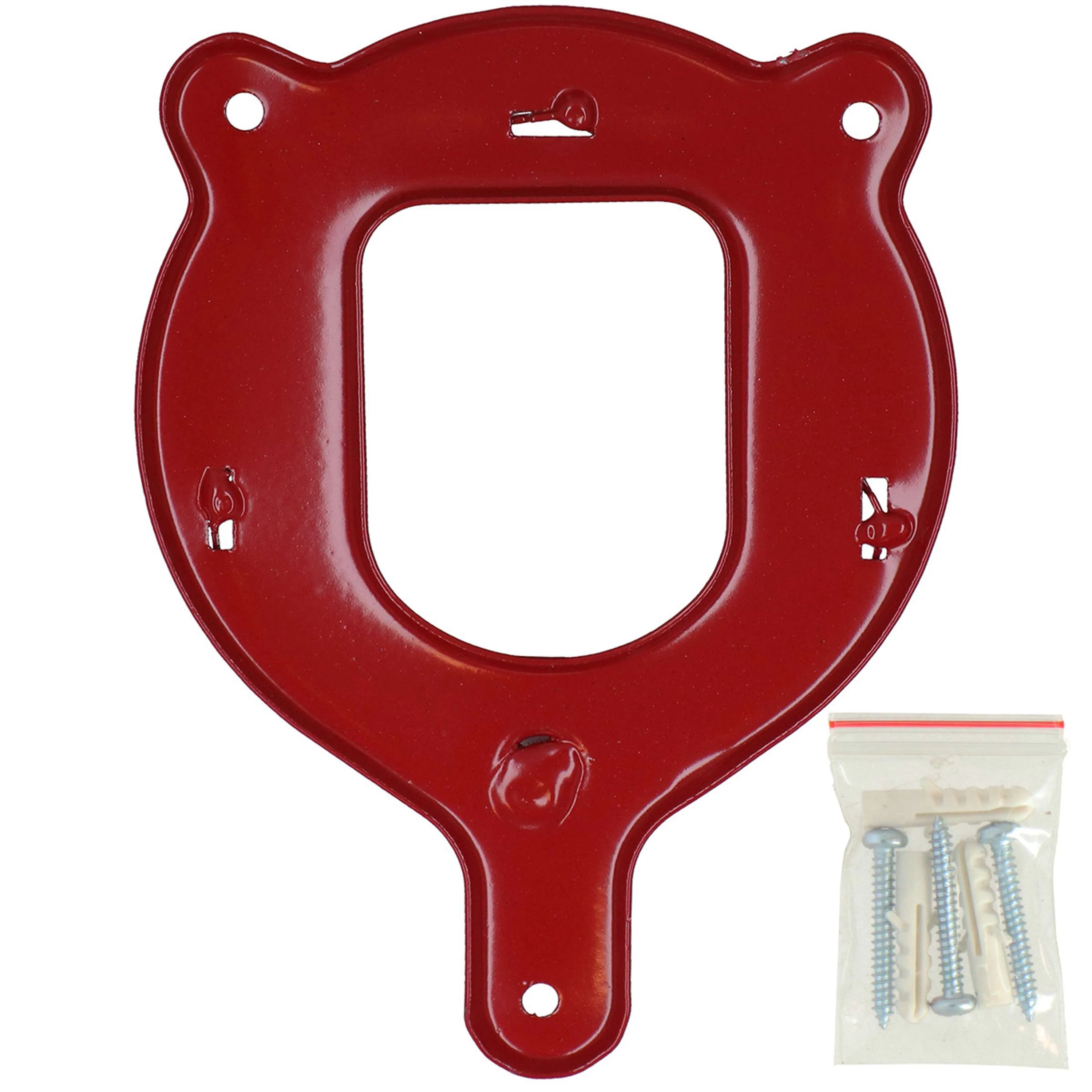 Agradi Horse Porte-Bride Métal Rouge - Image 4