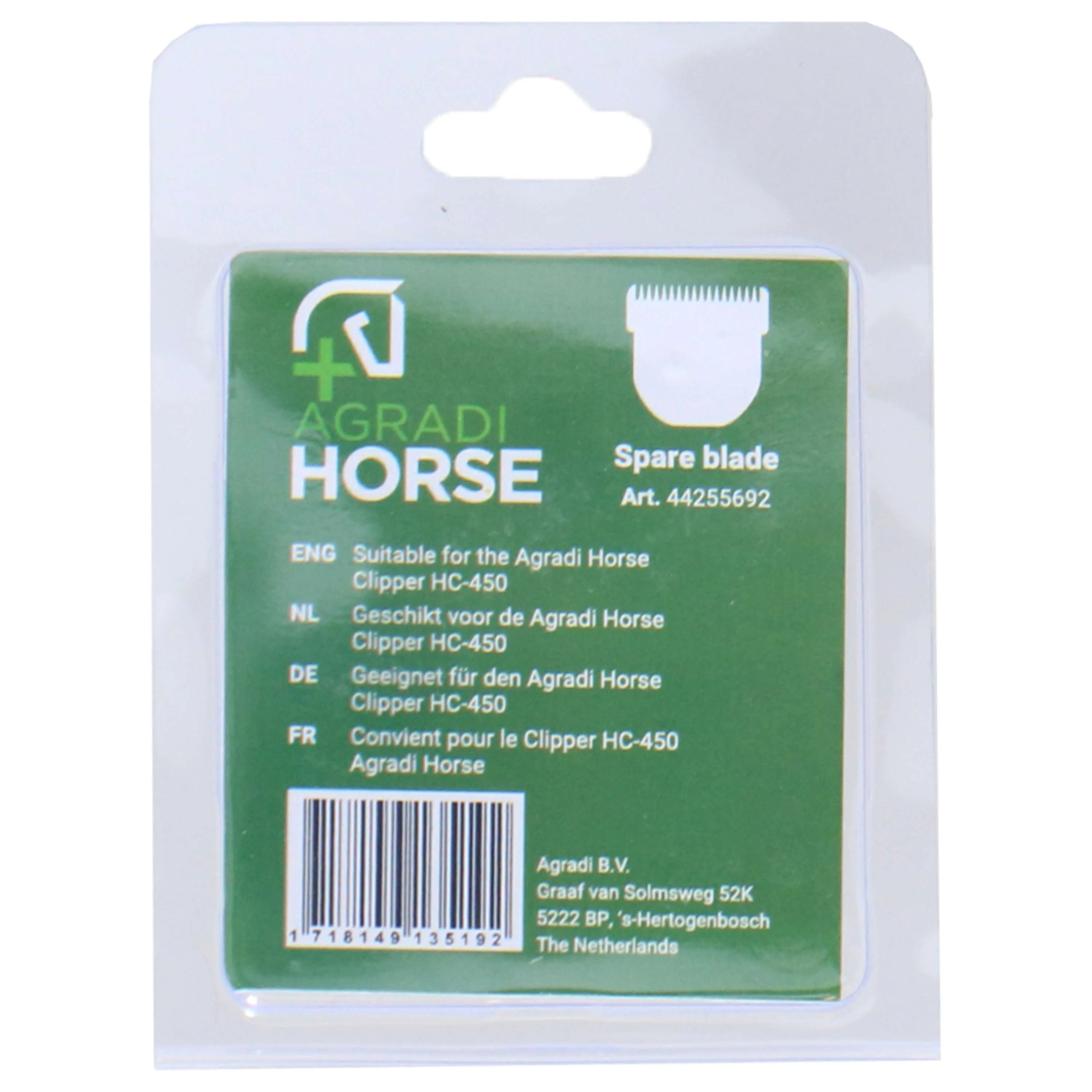 Agradi Horse Rasoir pour HC-450 - Image 4