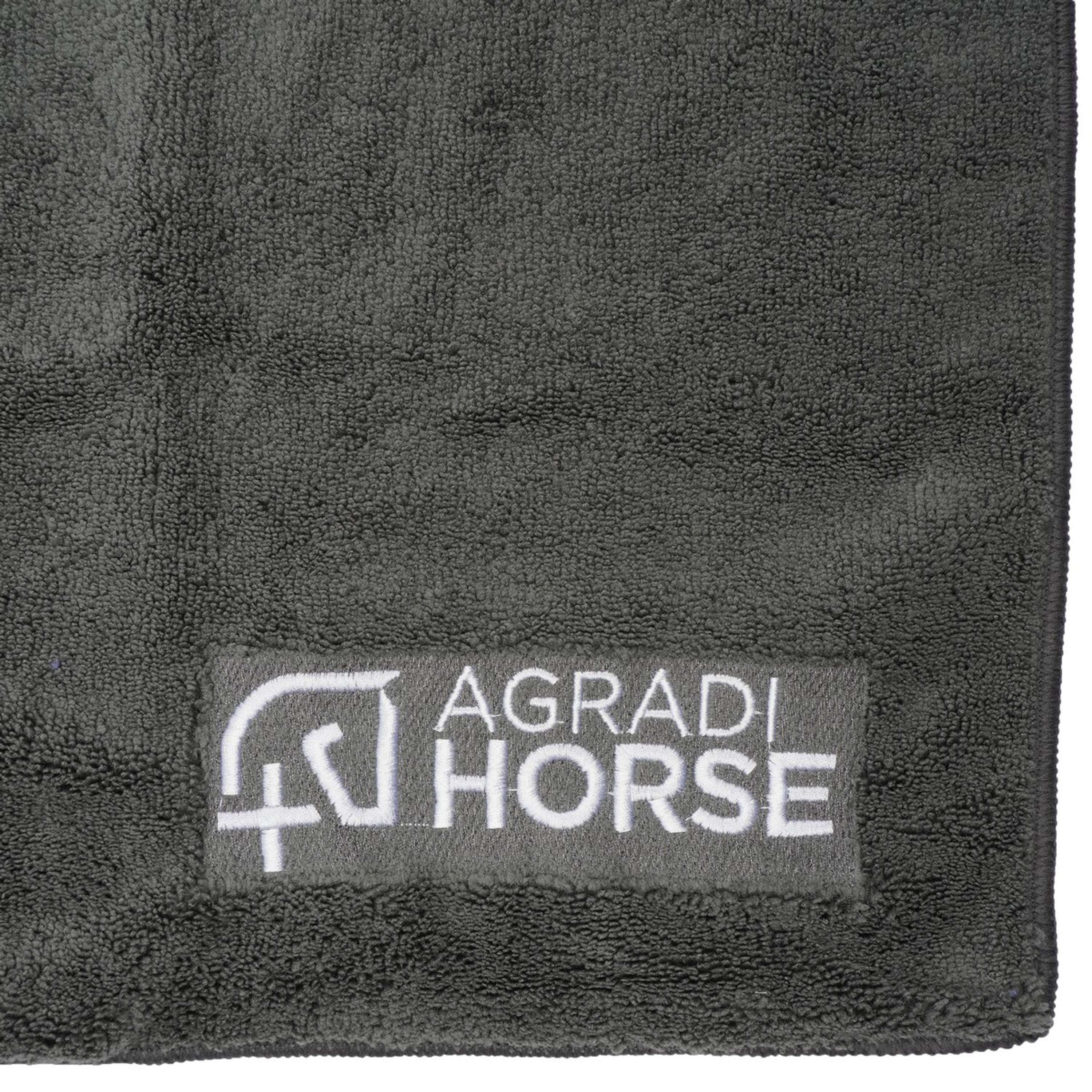 Agradi Horse Serviette Microfibre par paire Gris - Image 6