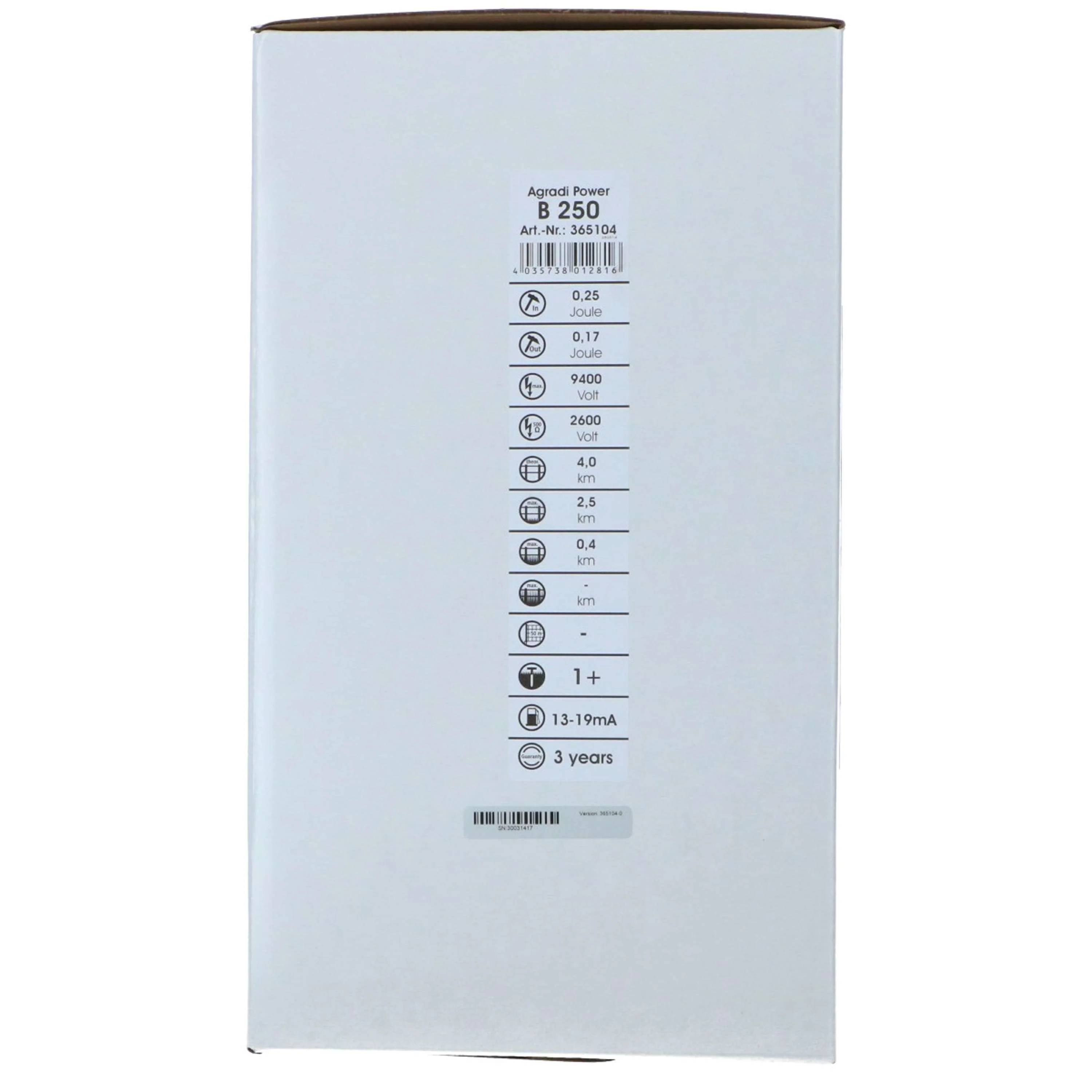 Agradi Power B250 Batterie - Image 10
