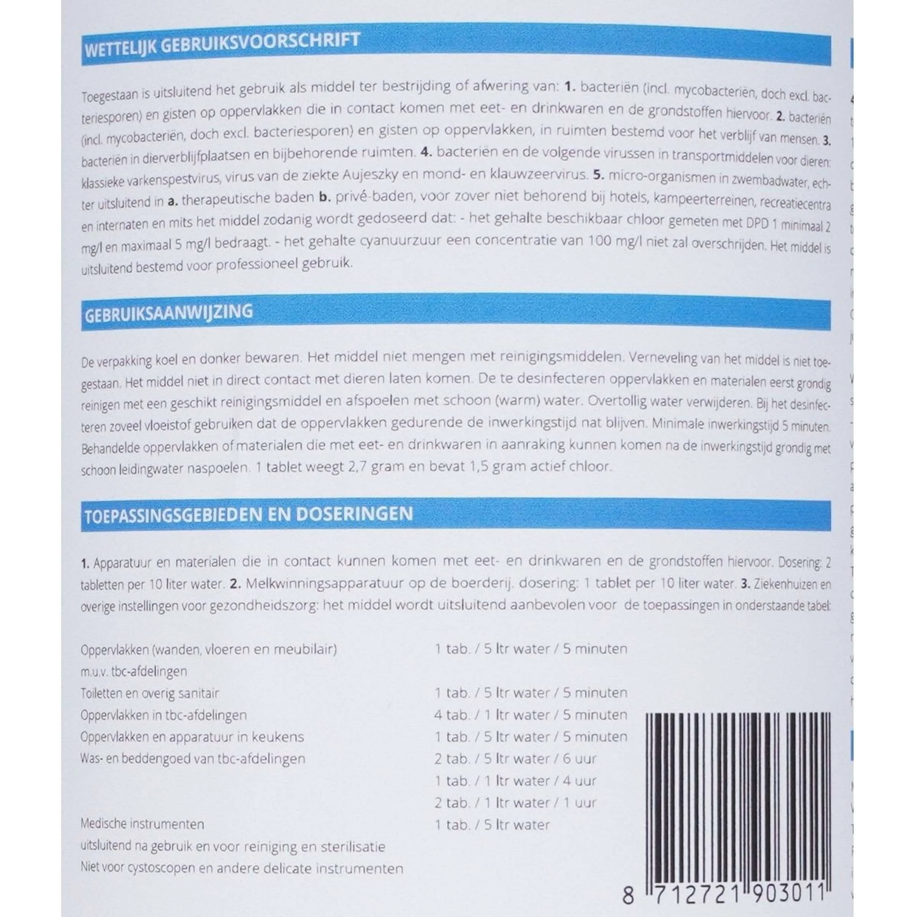 Agradi Tablettes de Chlore - Image 4