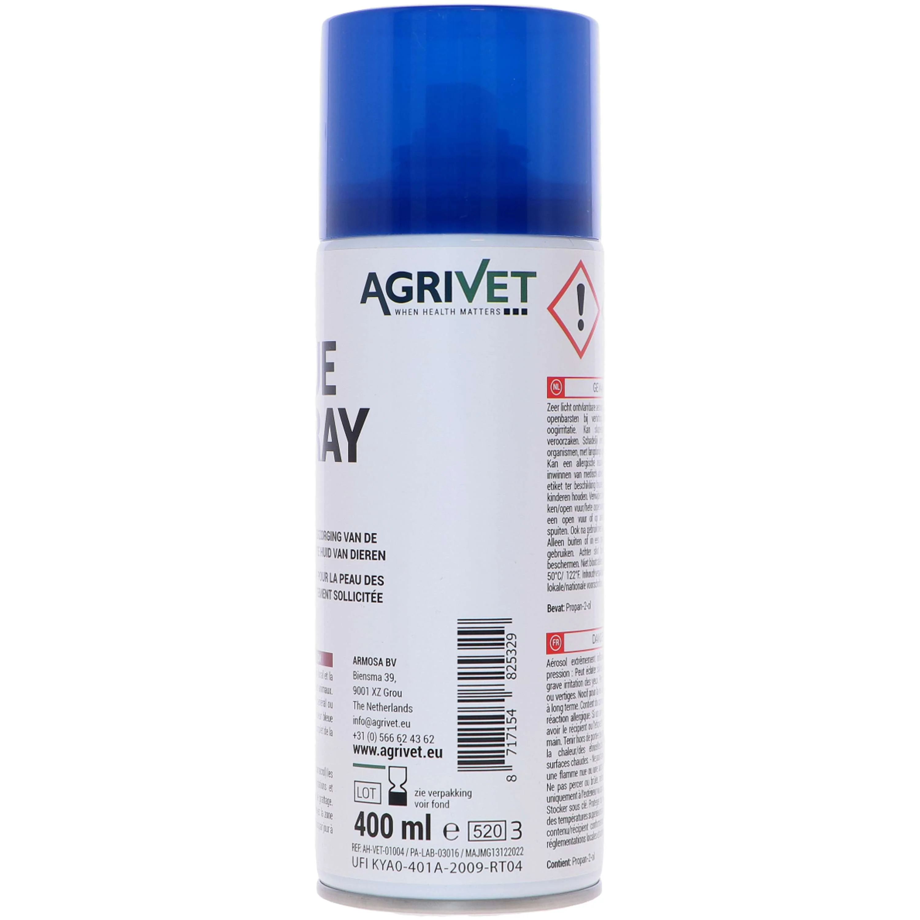 Agrivet Dermi Blauw Spray - Image 3