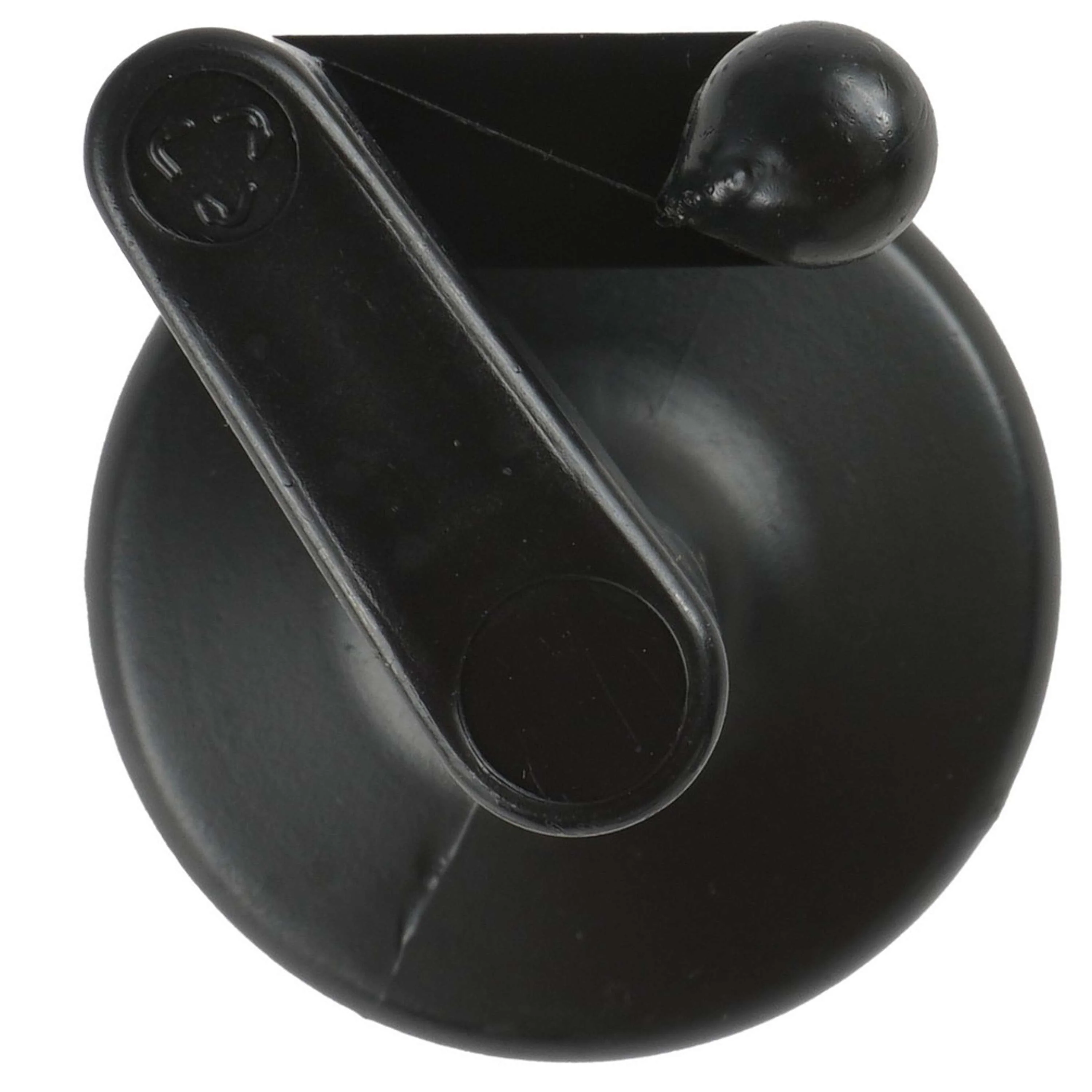 Ako Capuchon d'Isolateur Cordon/Fil d'Acier Poteau Ovale 25 Pièces Noir - Image 3