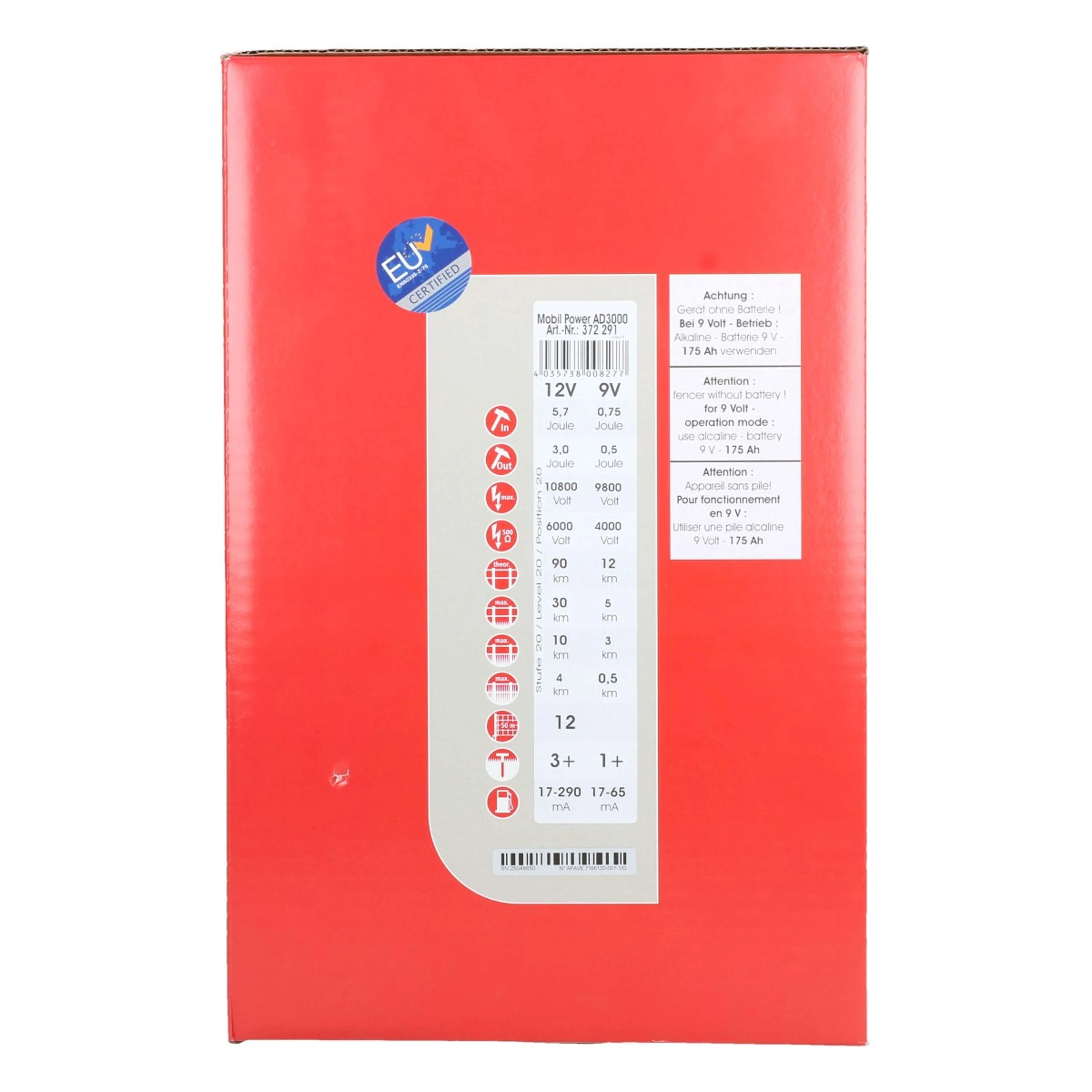 Ako Électrificateur Mobil Power AD3000 3,0 Joule - Image 8