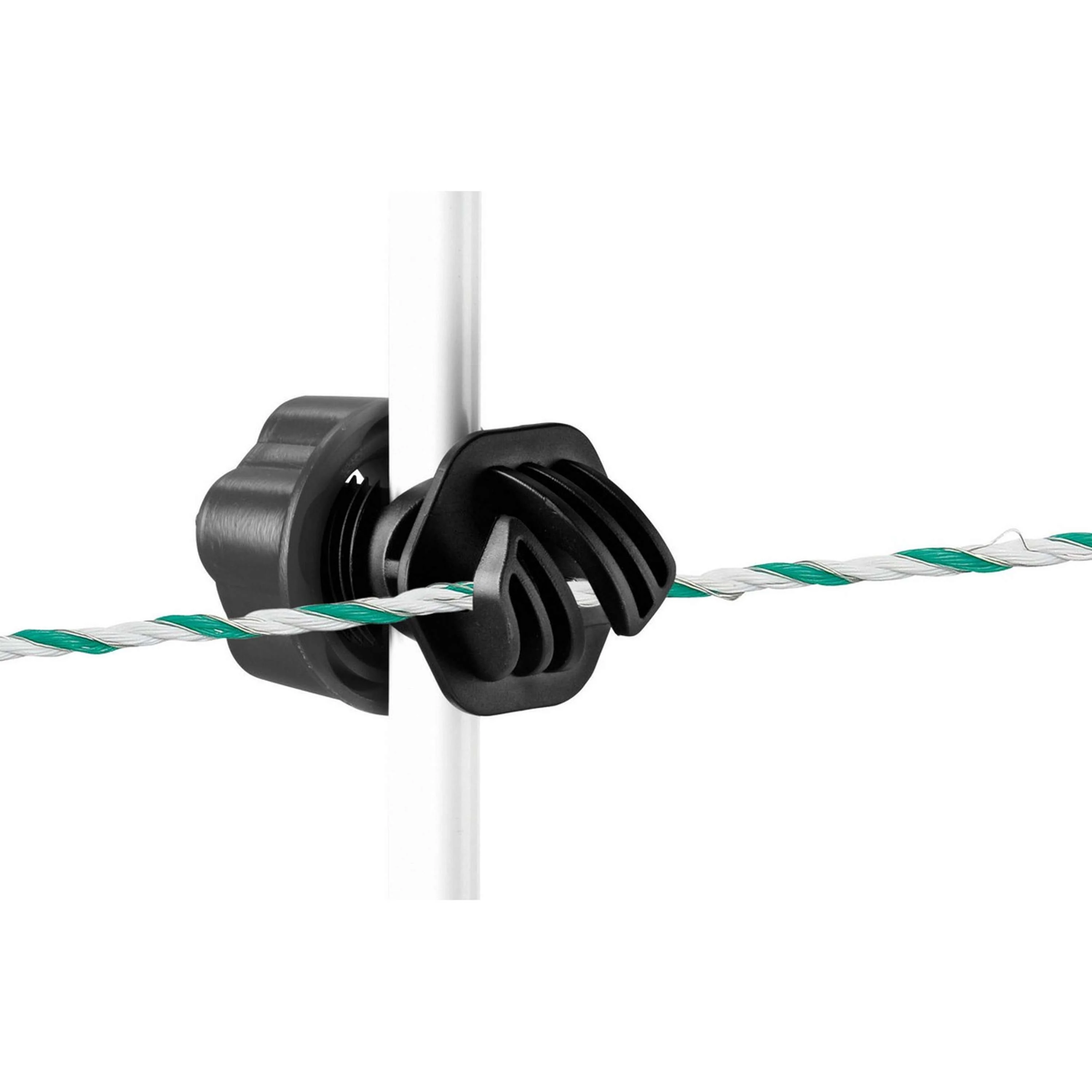 Ako Isolateur à Vis Filet-Corde 10 Pièces Noir/Rouge - Image 8
