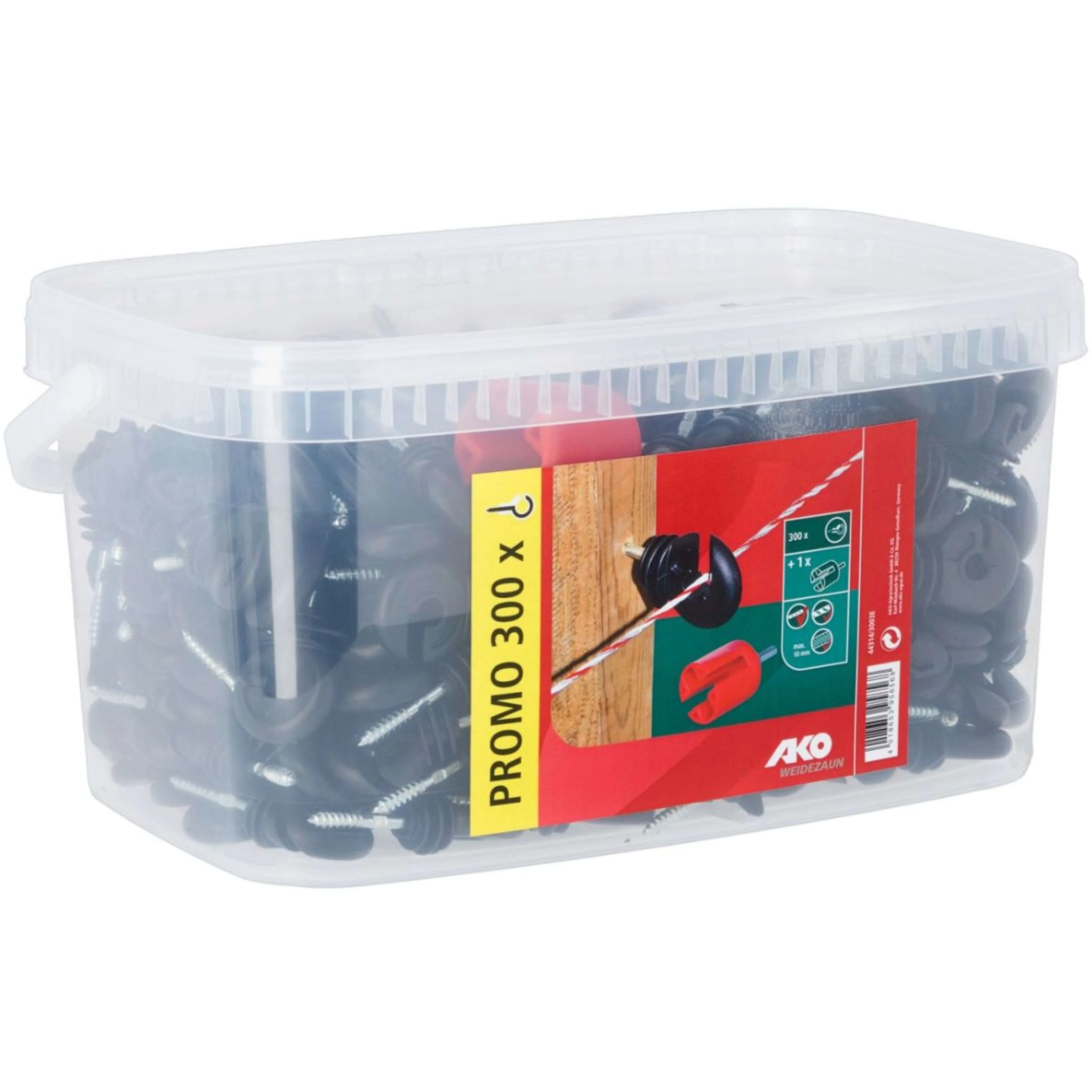 Ako Isolateur Anneau 300 Pièces Noir - Image 2
