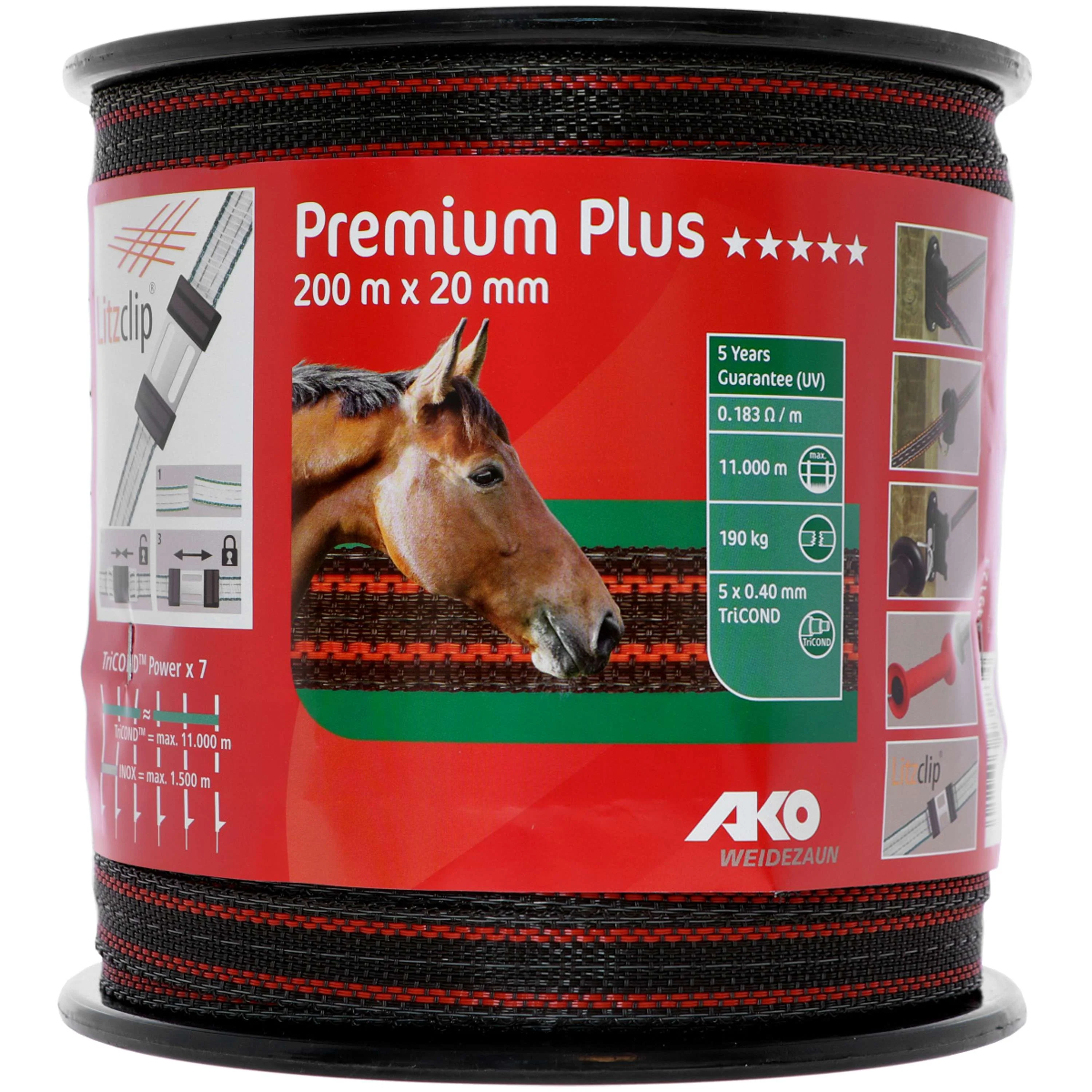 Ako Ruban de Clôture Premium Plus Marron/Orange - Image 7