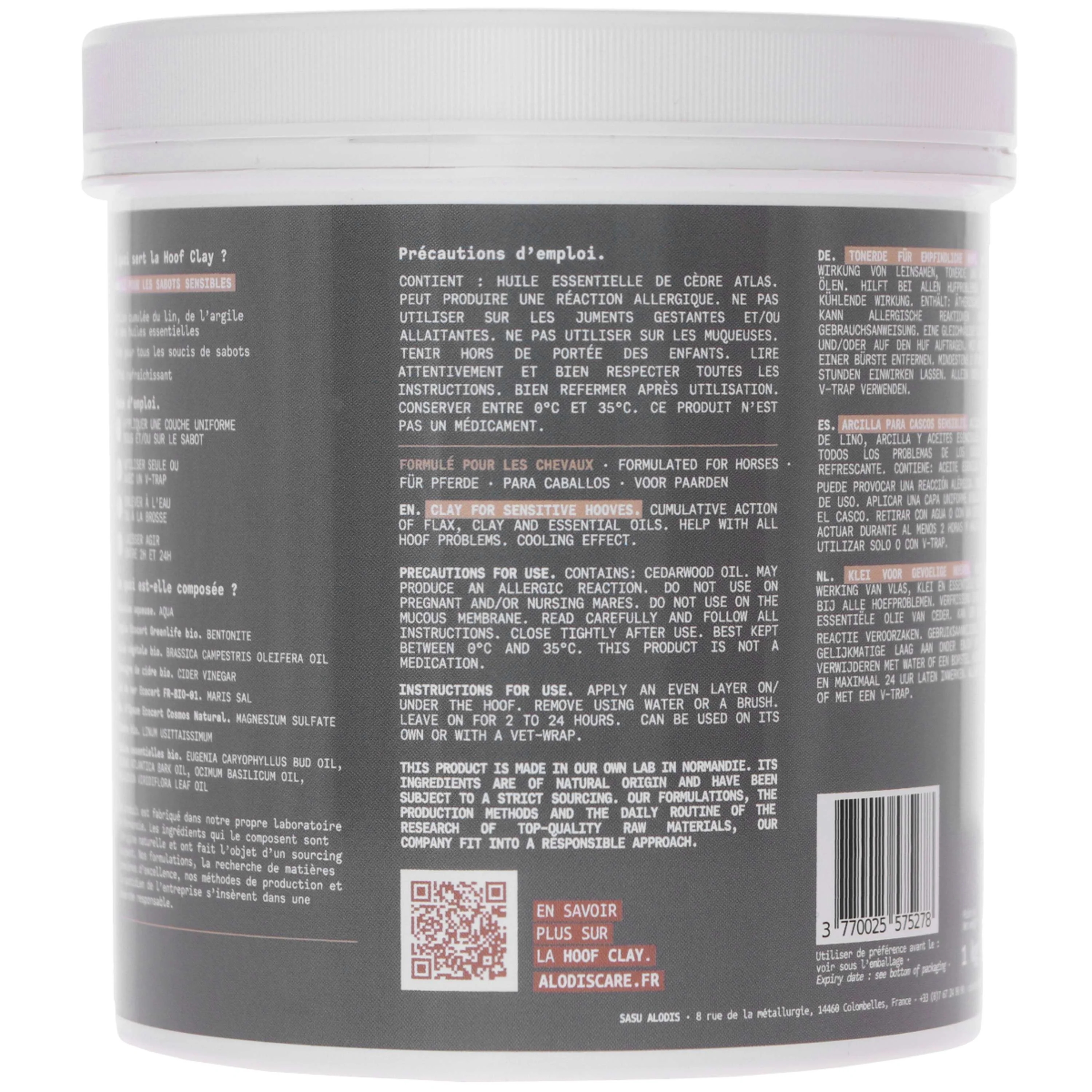 Alodis Argile Hoof Clay 2,5kg - Image 2