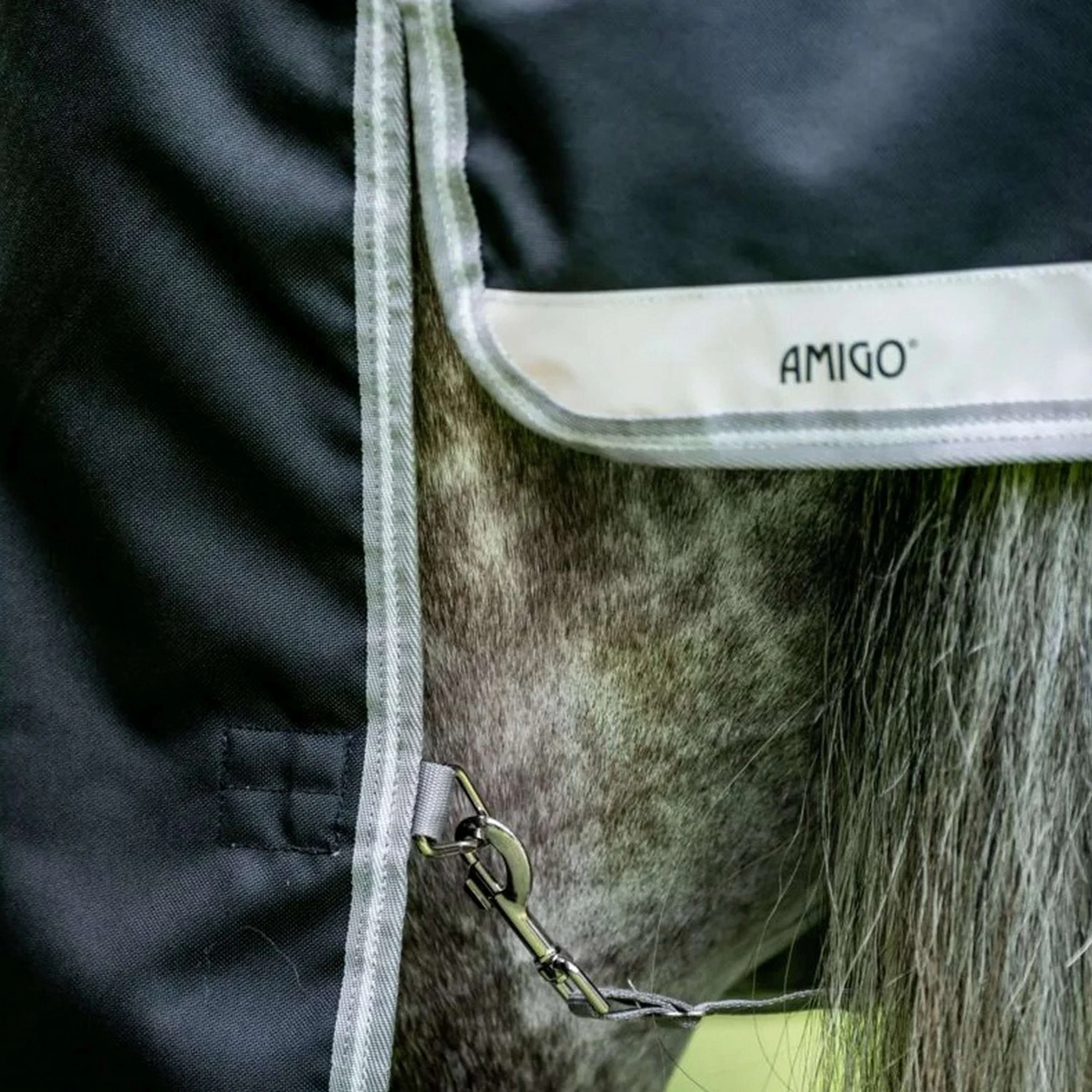 Amigo Bravo 12XL Original Turnout Lite 0g Black/Titanium Grey - Image 6