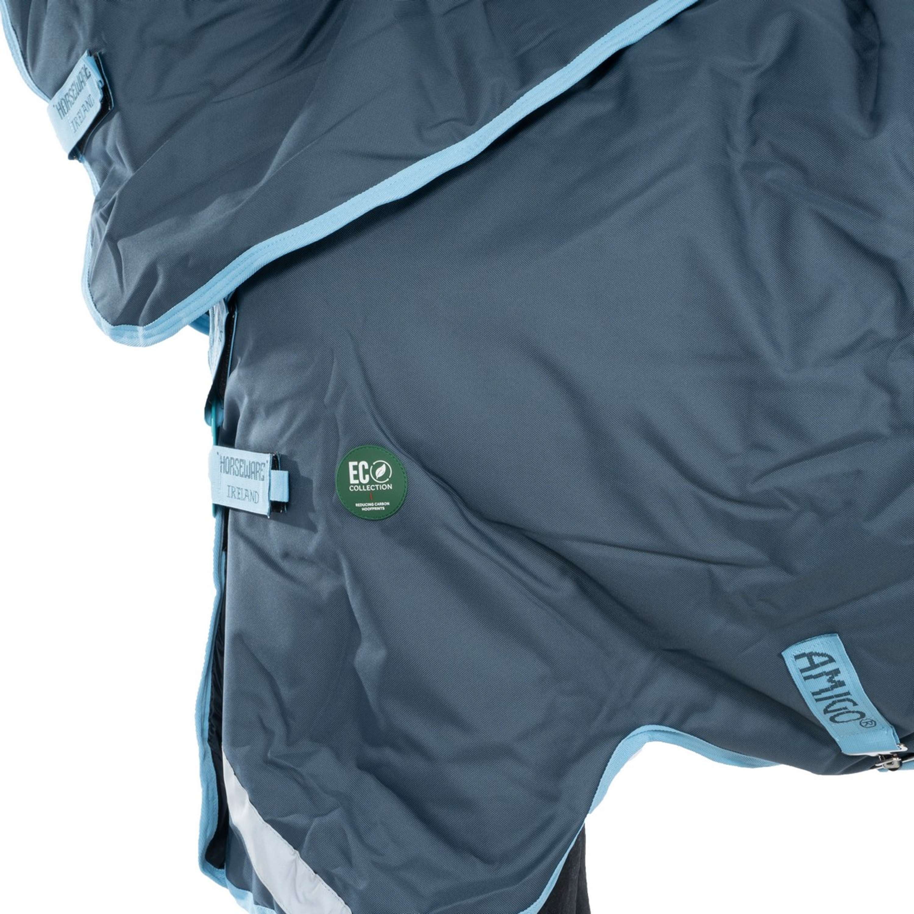Amigo Couverture Turnout AmEco Bravo 12 Plus 250g Dark Blue/Sky Blue - Image 7