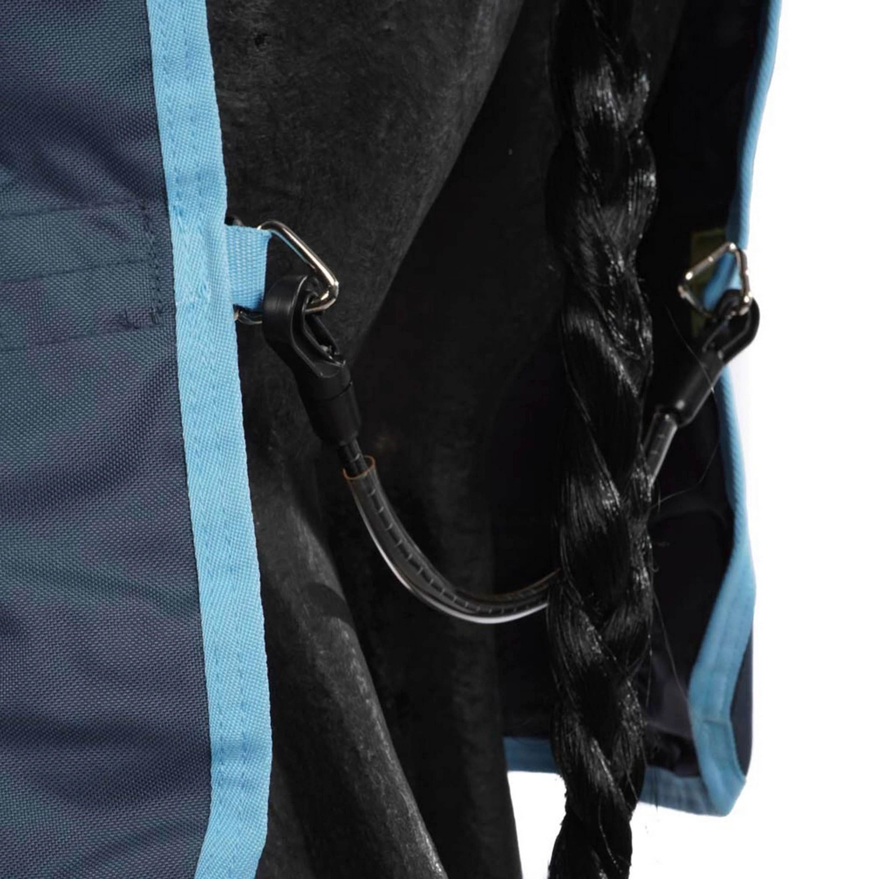 Amigo Couverture Turnout AmEco Bravo 12 Plus 250g Dark Blue/Sky Blue - Image 9