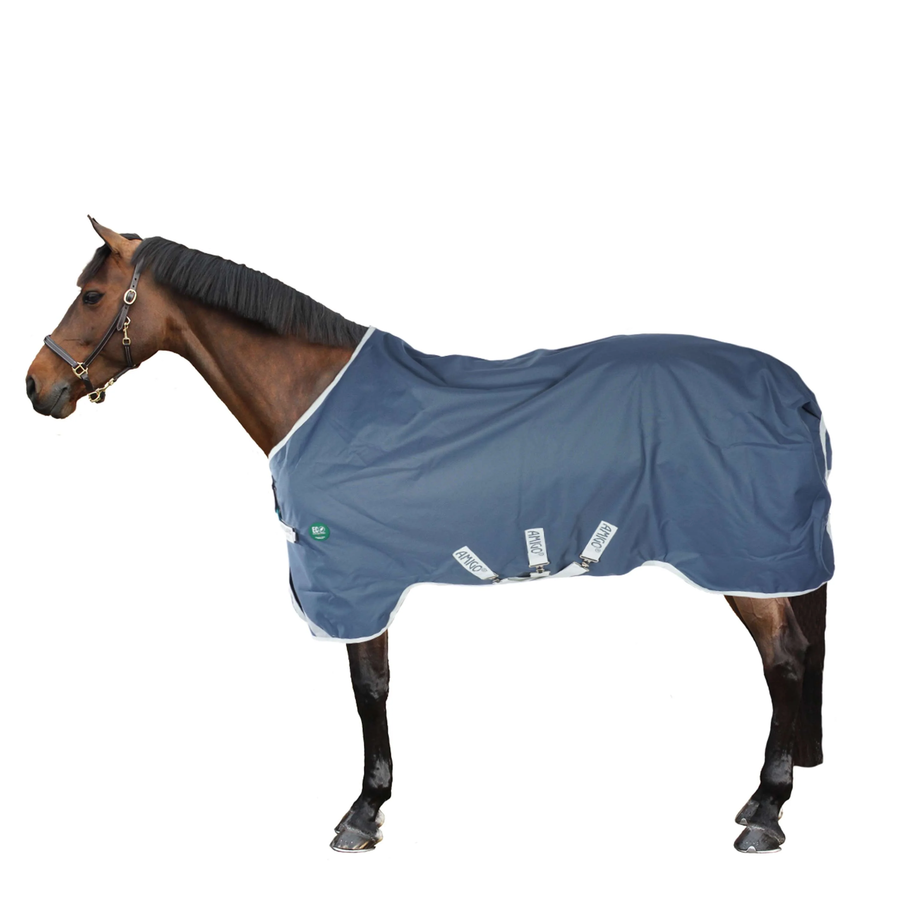 Amigo Chemise Turnout Eco Bravo 12 Plus 100g Teal/gris - Image 3
