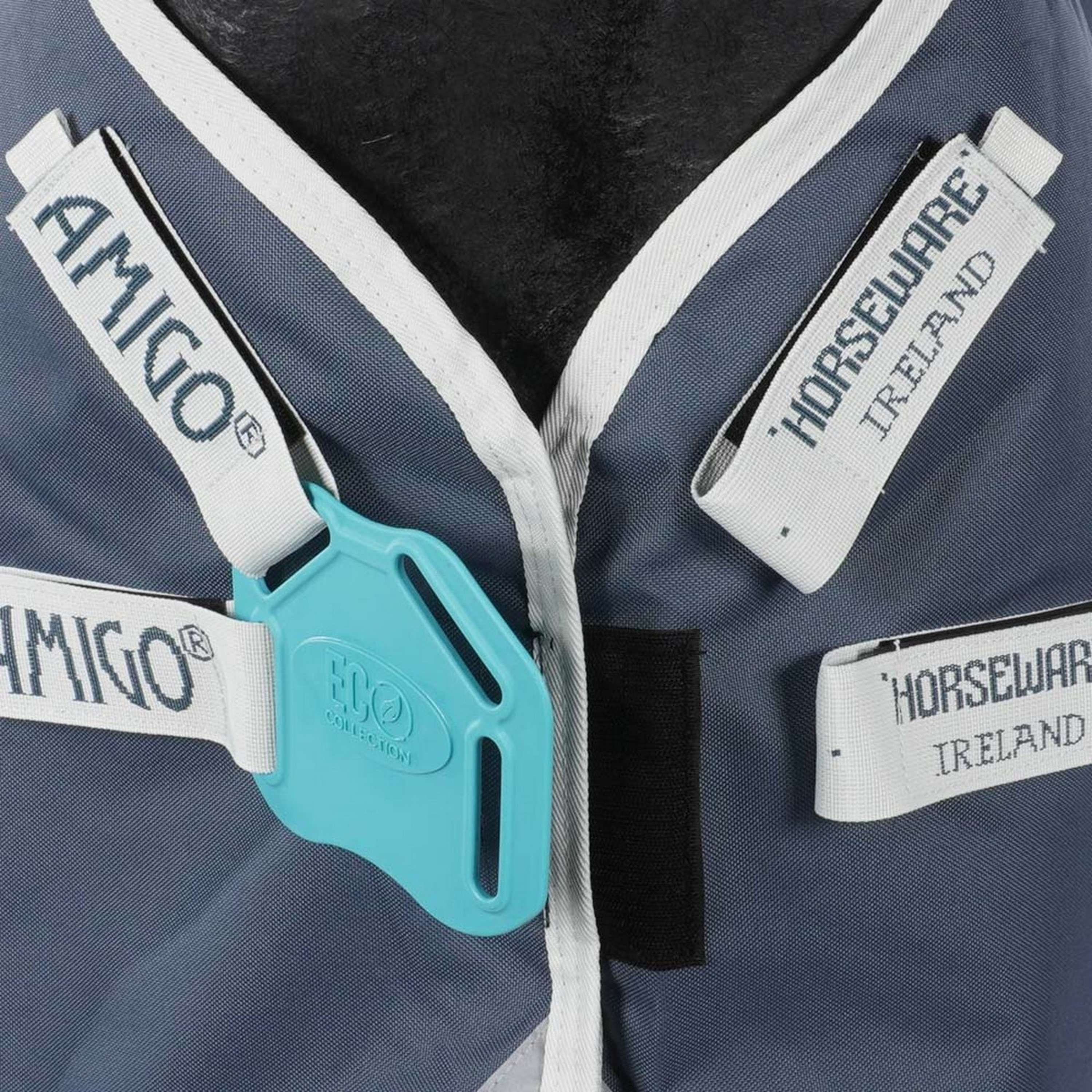Amigo Chemise Turnout Eco Bravo 12 Plus 100g Teal/gris - Image 5