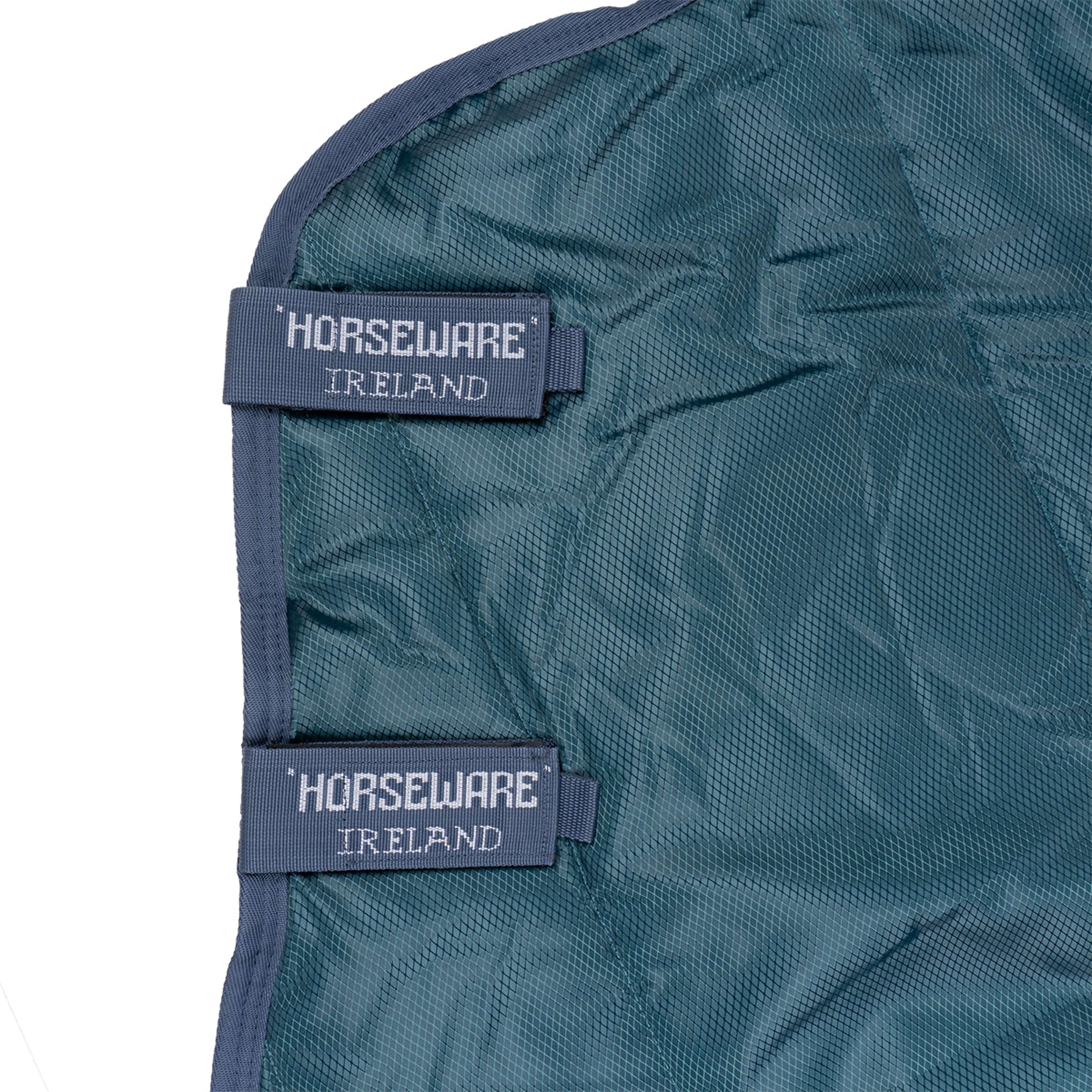 Amigo Couvre-Cou Ripstip Insulator Stable 100g Dynasty Green/Navy/Silver - Image 3