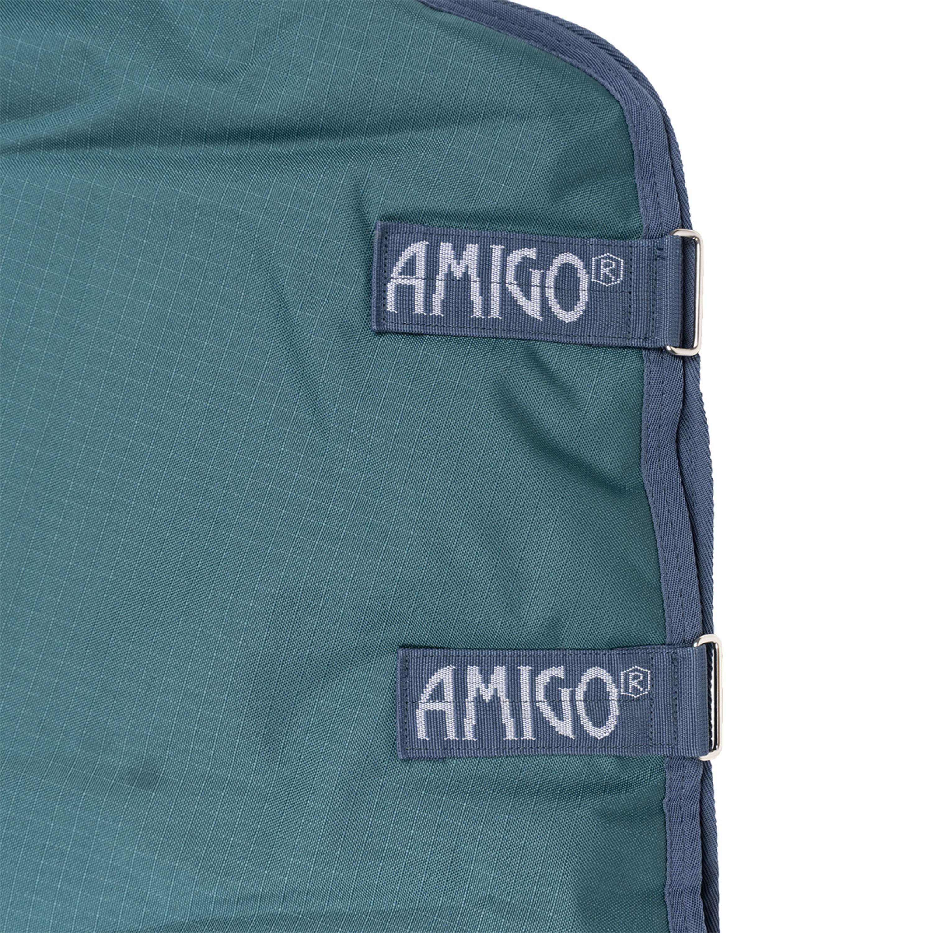 Amigo Couvre-Cou Ripstop 900D 150g Dynasty Green/Navy/Silver - Image 5