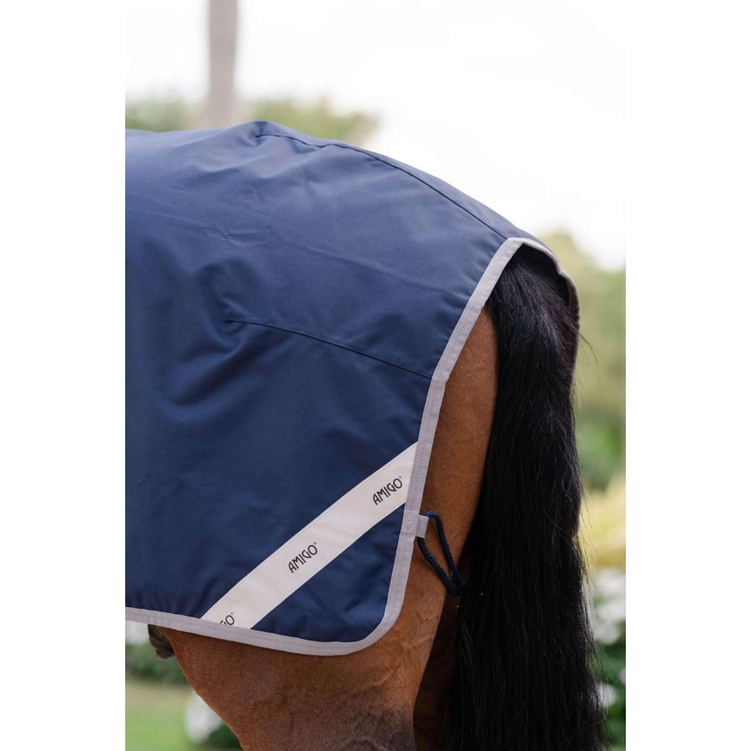 Amigo Couvre-reins Ripstop Navy/Titanium Grey - Image 4