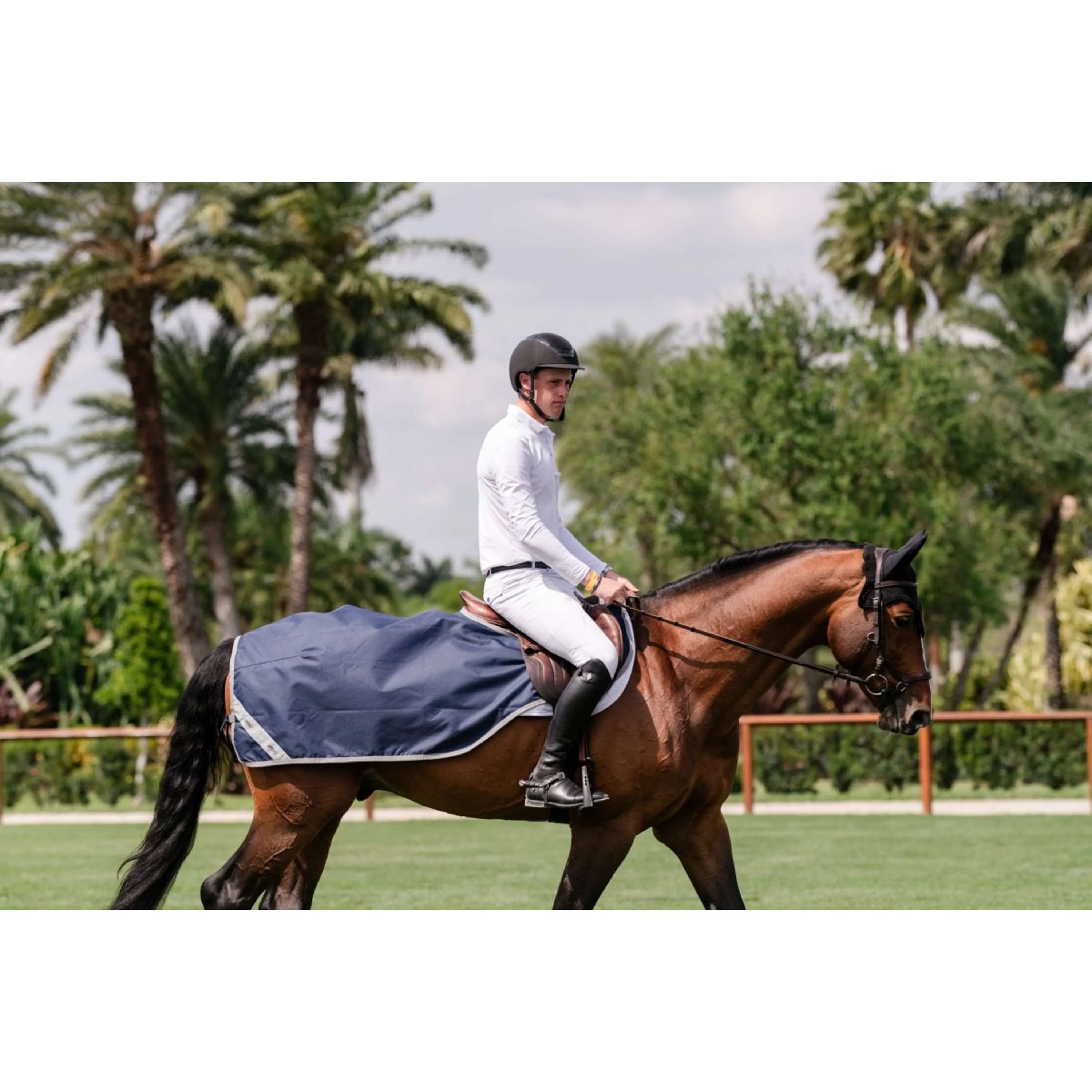 Amigo Couvre-reins Ripstop Navy/Titanium Grey - Image 7