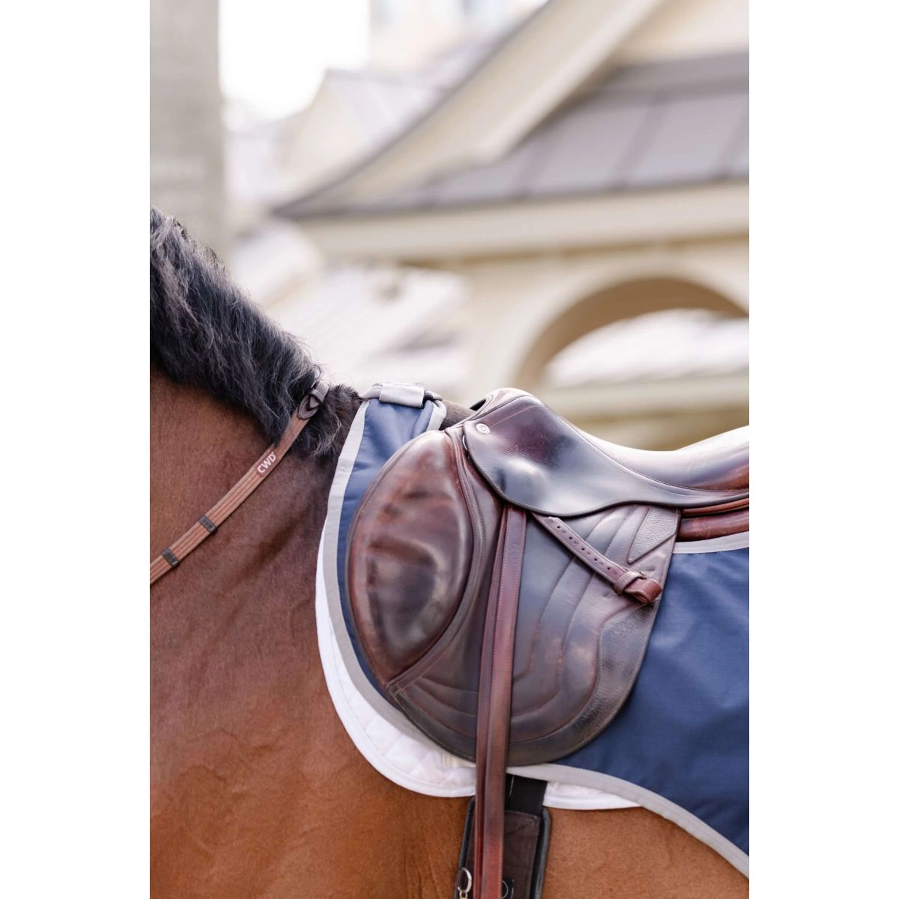 Amigo Couvre-reins Ripstop Navy/Titanium Grey - Image 9