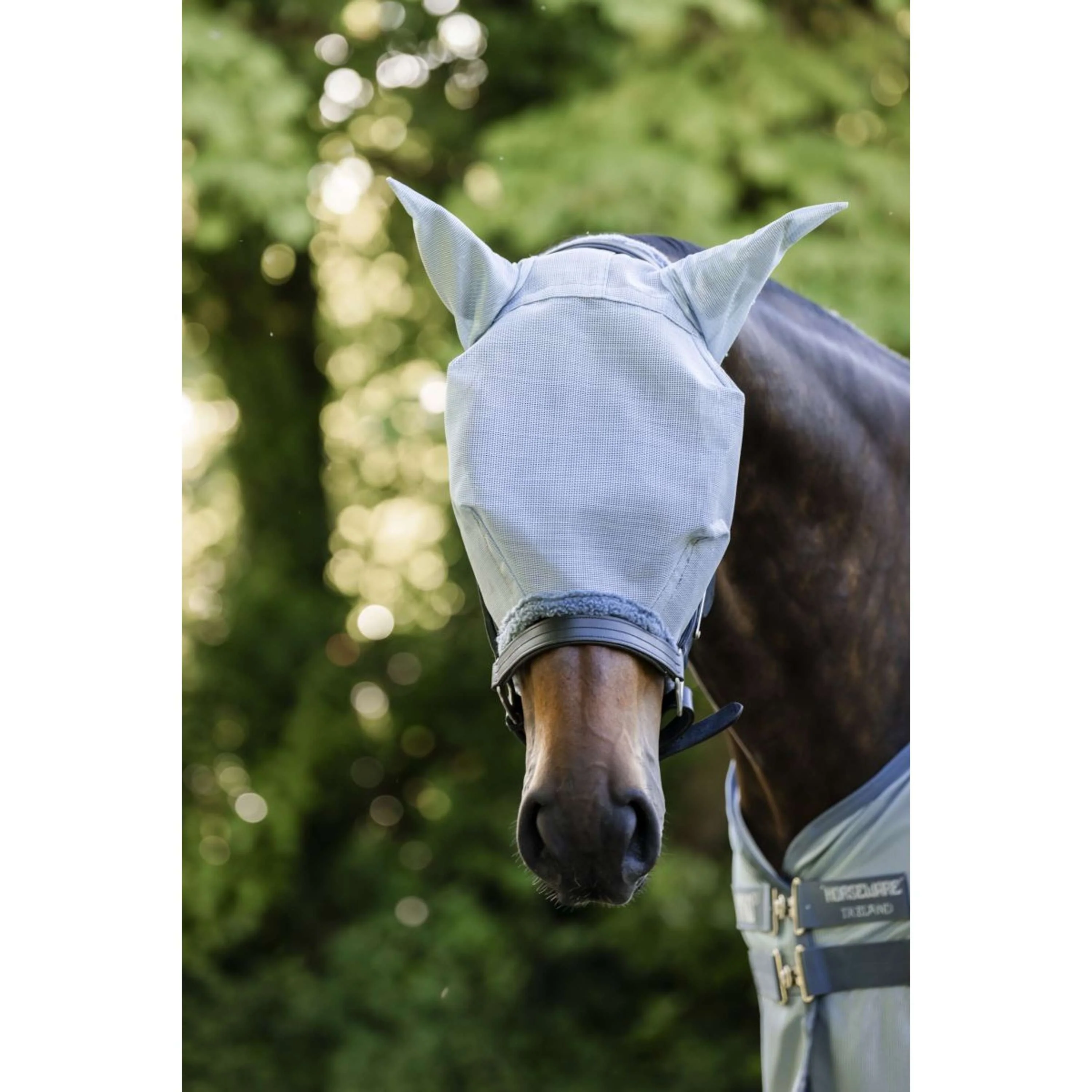 Amigo Masque Anti-Mouches Heather Blue/Blue/Silver - Image 2